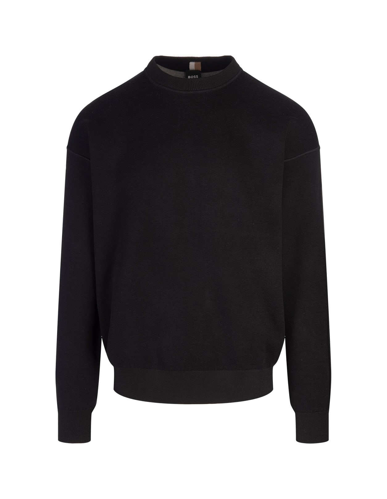 Black Regular Fit H-daero Sweater