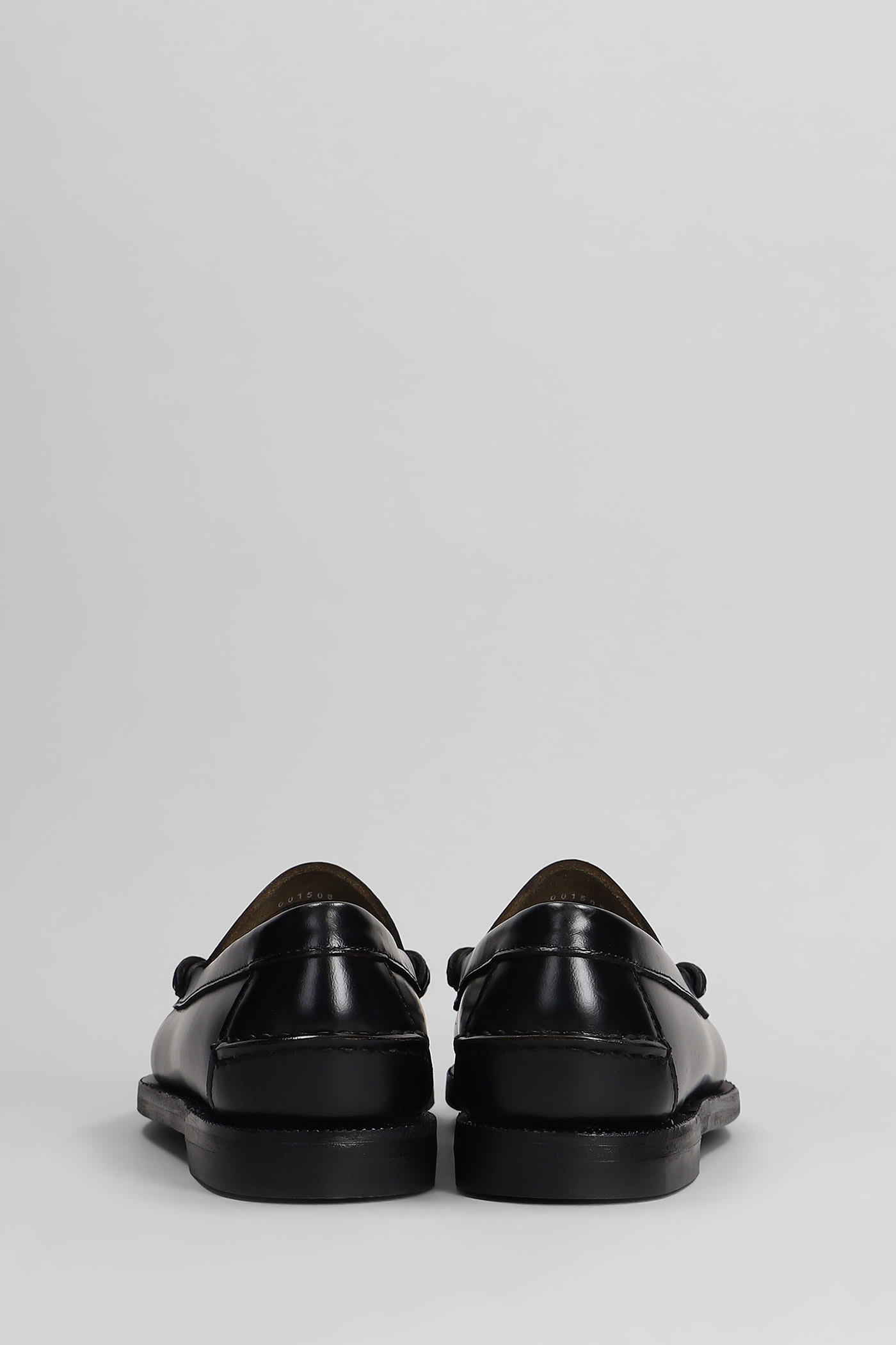 Sebago Black Pull-on Loafers