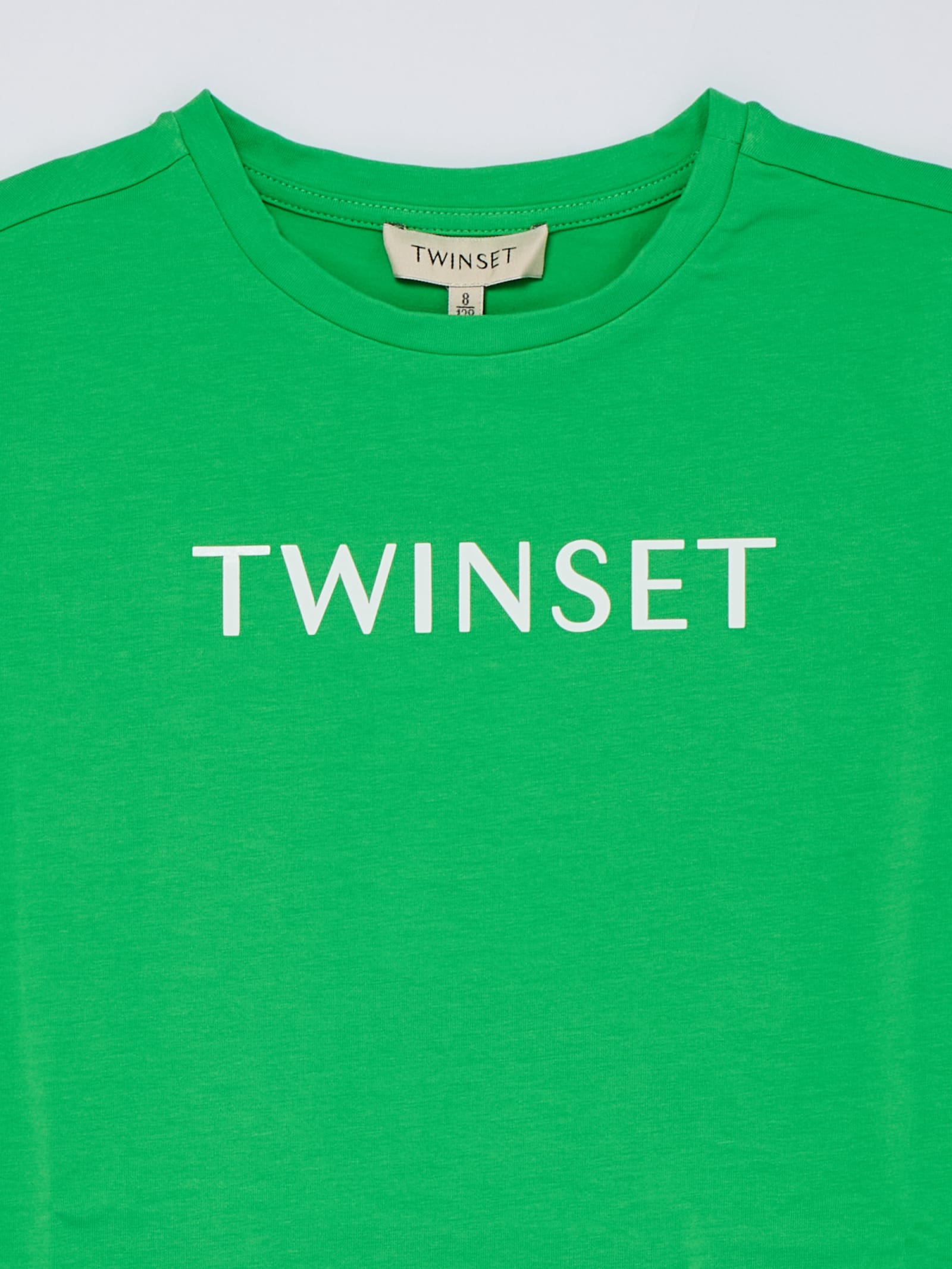 Shop Twinset T-shirt T-shirt In Verde