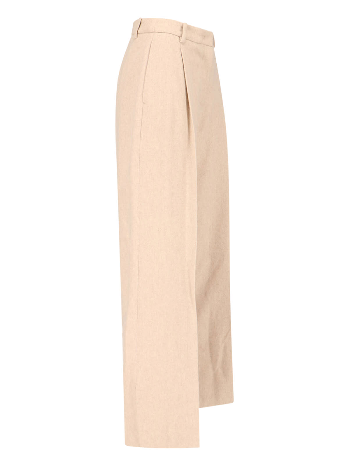 The Garment Tailored Trousers In Beige In Beige