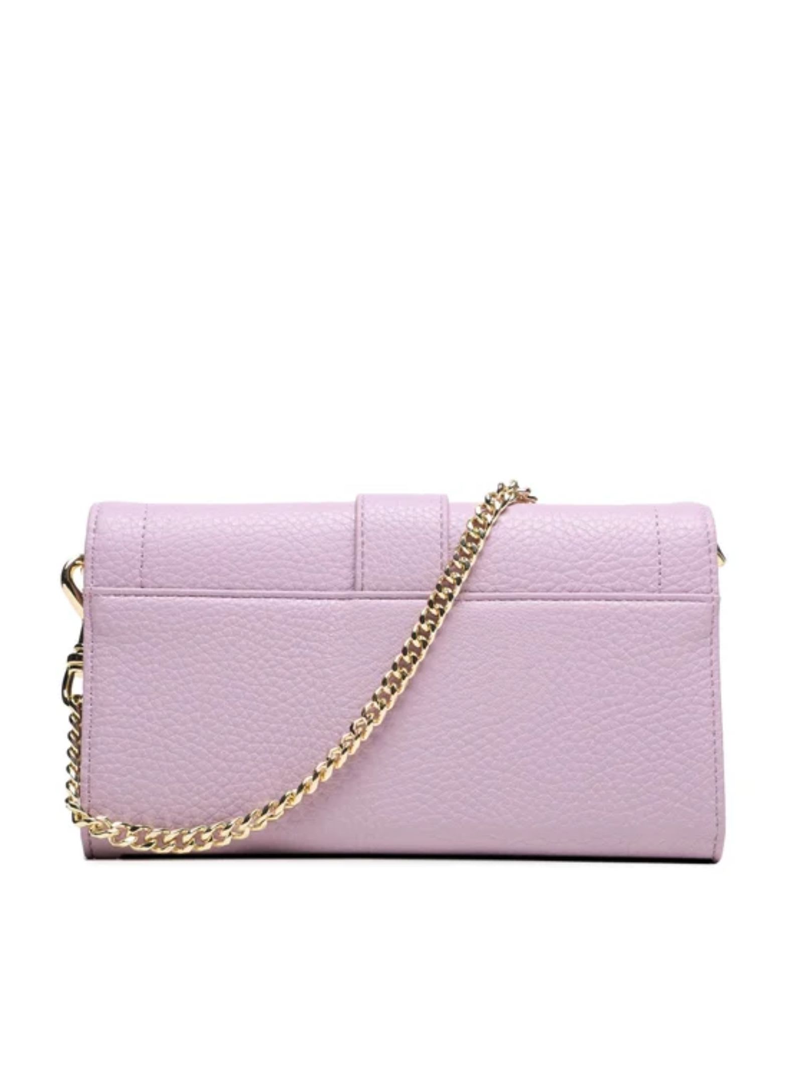 Versace Jeans Couture Wallet With Chain In Purple