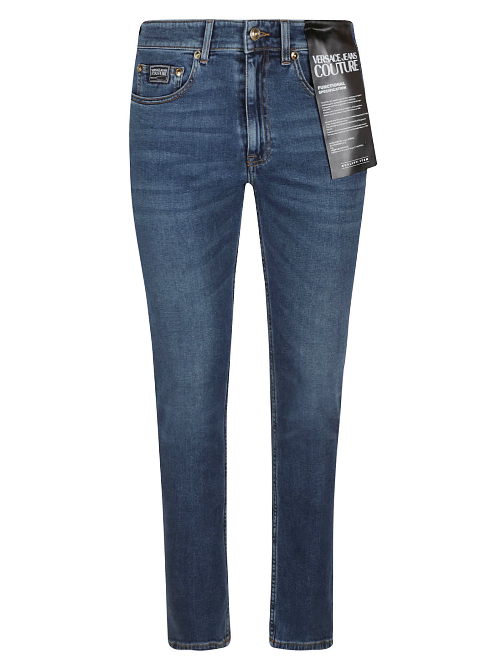 Versace Jeans Couture Regular 5 Pockets Logo Jeans