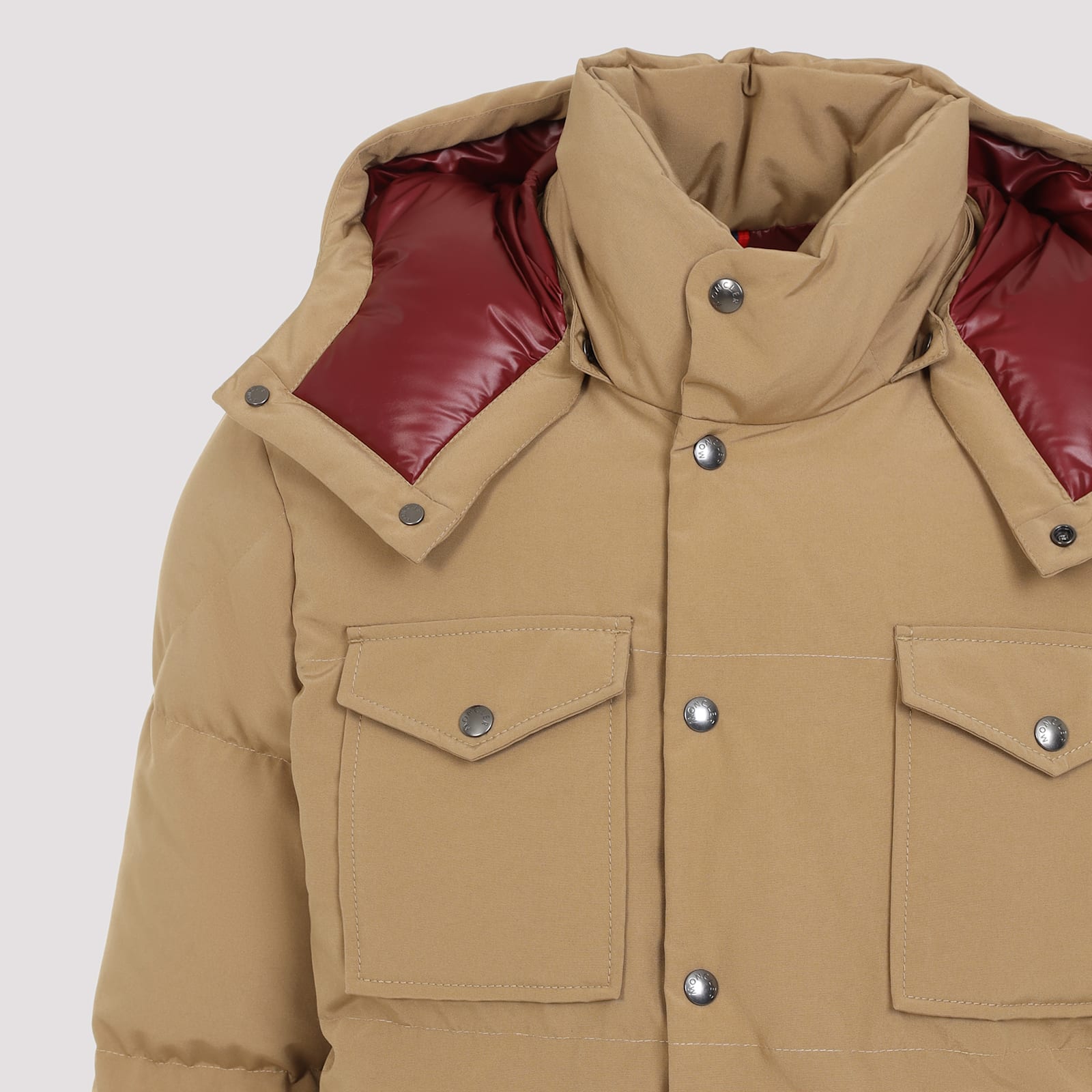 Shop Moncler Fornas Jacket In Cognac