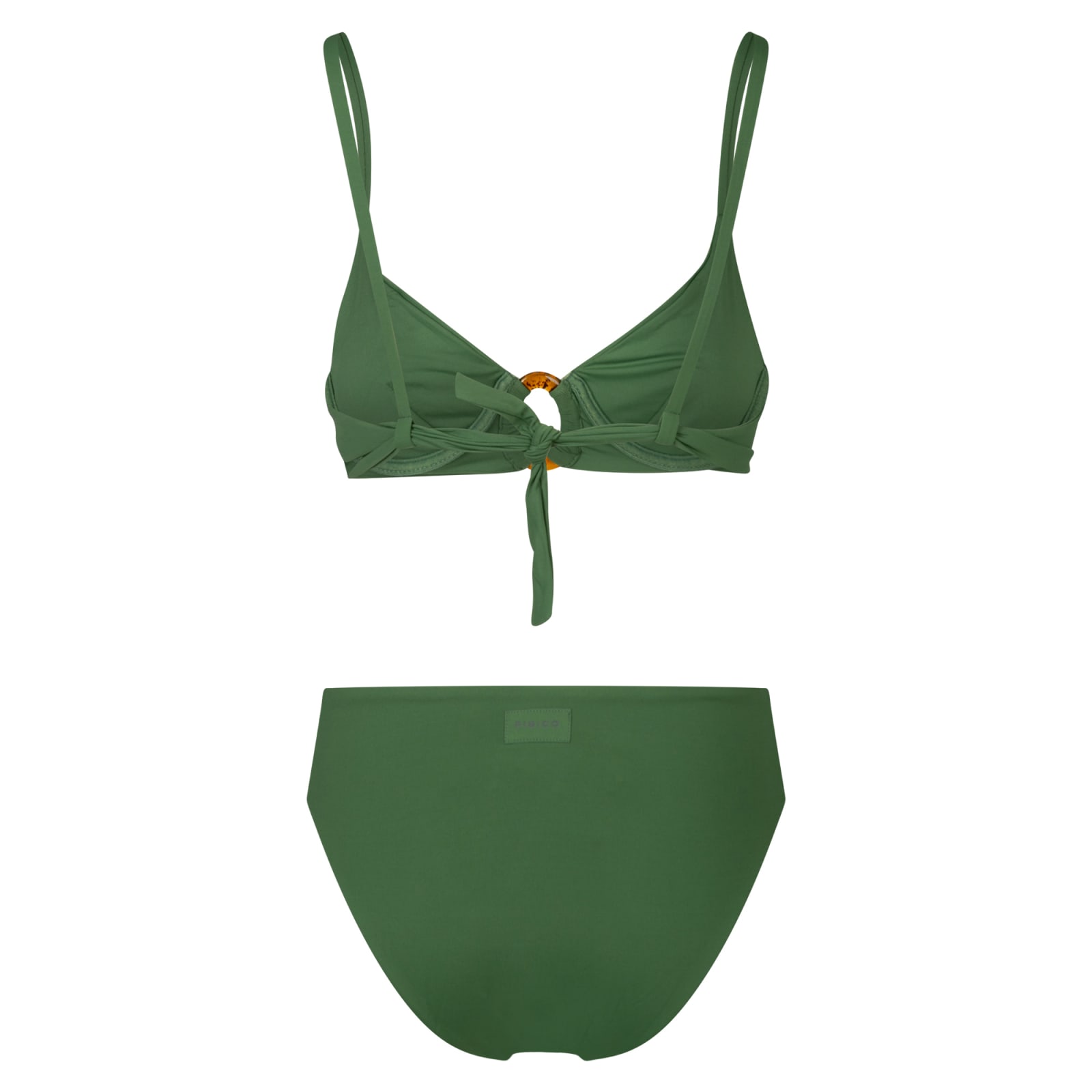 Shop Fisico Cristina Ferrari Bikini Con Ferretto E Anello In Cactus