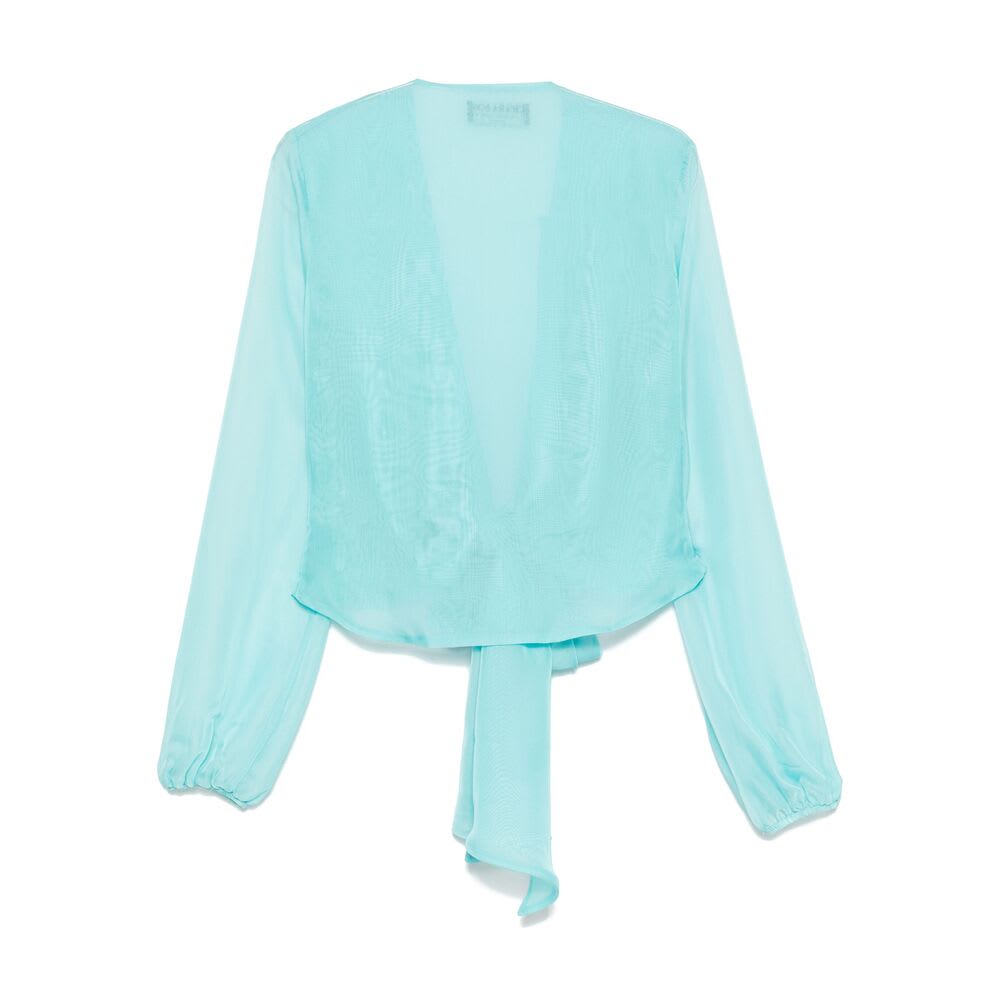 La Petit Robe Di Chiara Boni Shirt In Blue