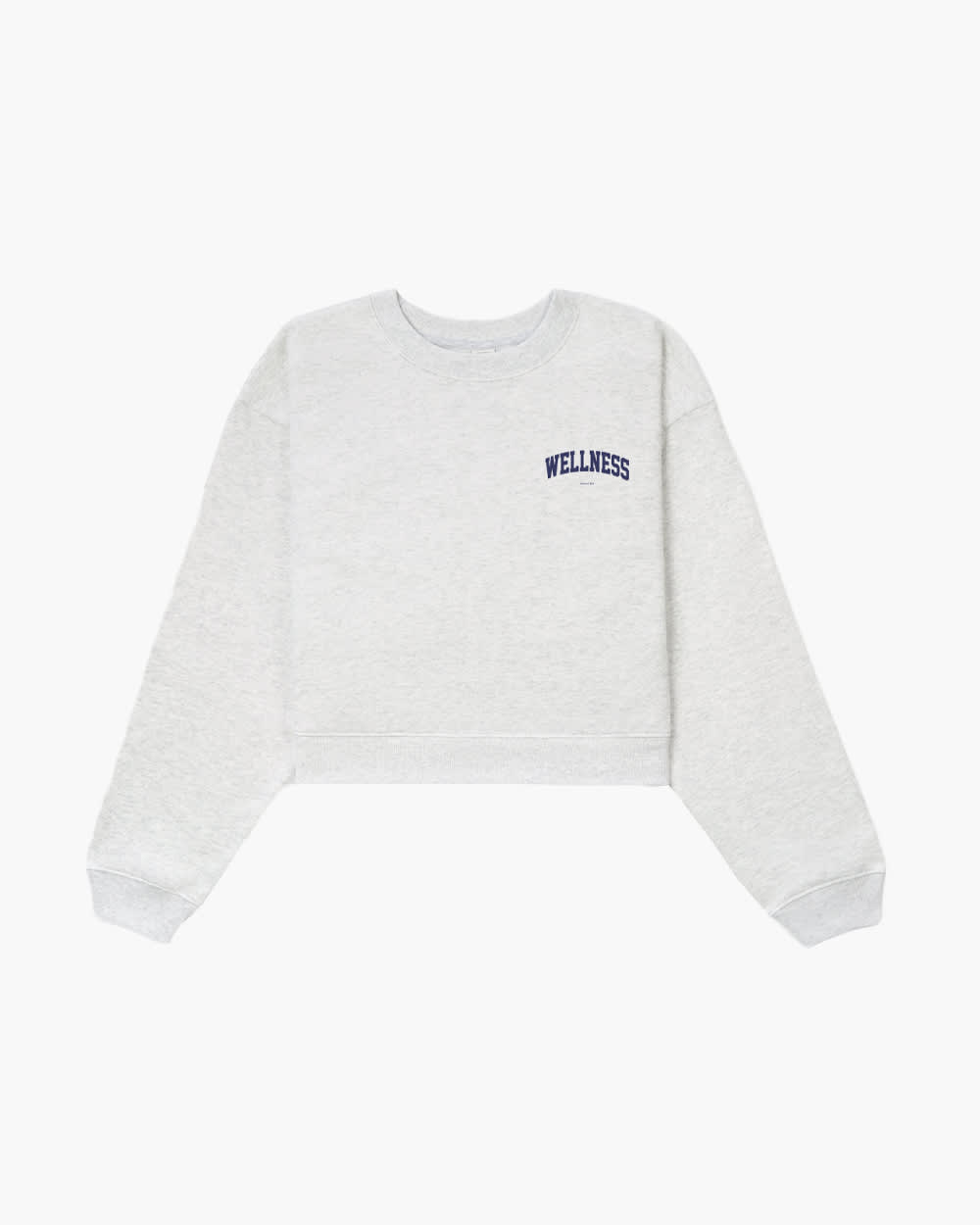 SPORTY AND RICH WELLNESS IVY CROPPED CREWNECK