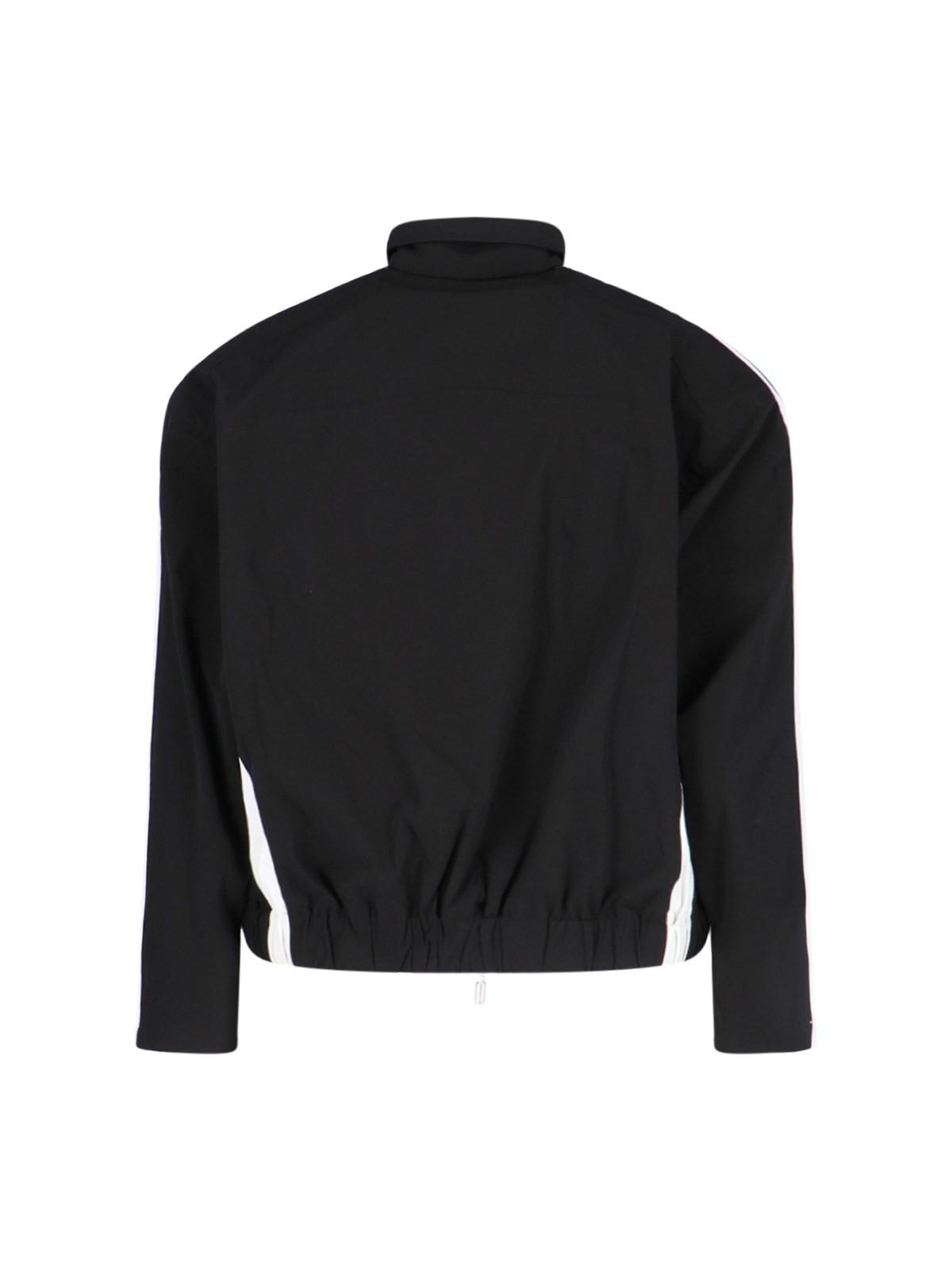 Shop Rhude Ski Track Jacket In Black