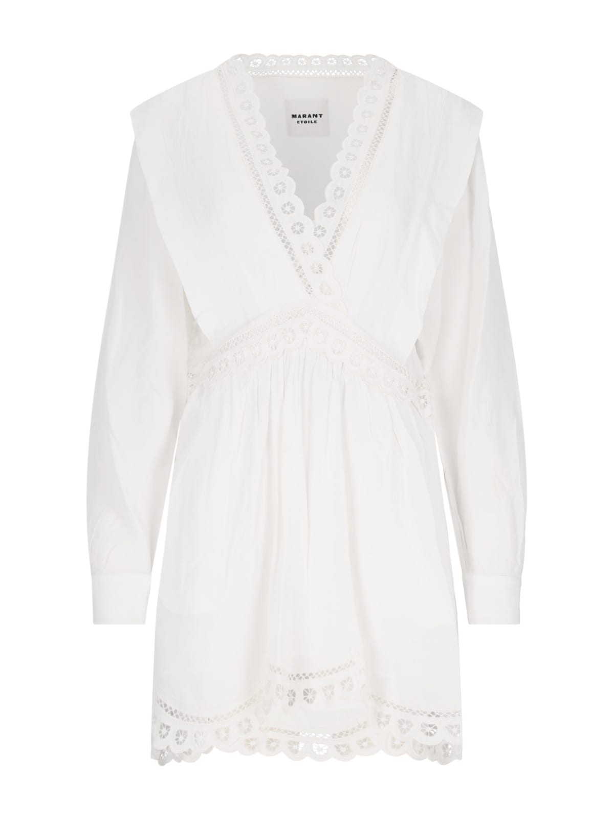 Shop Isabel Marant Étoile Lace Mini Dress