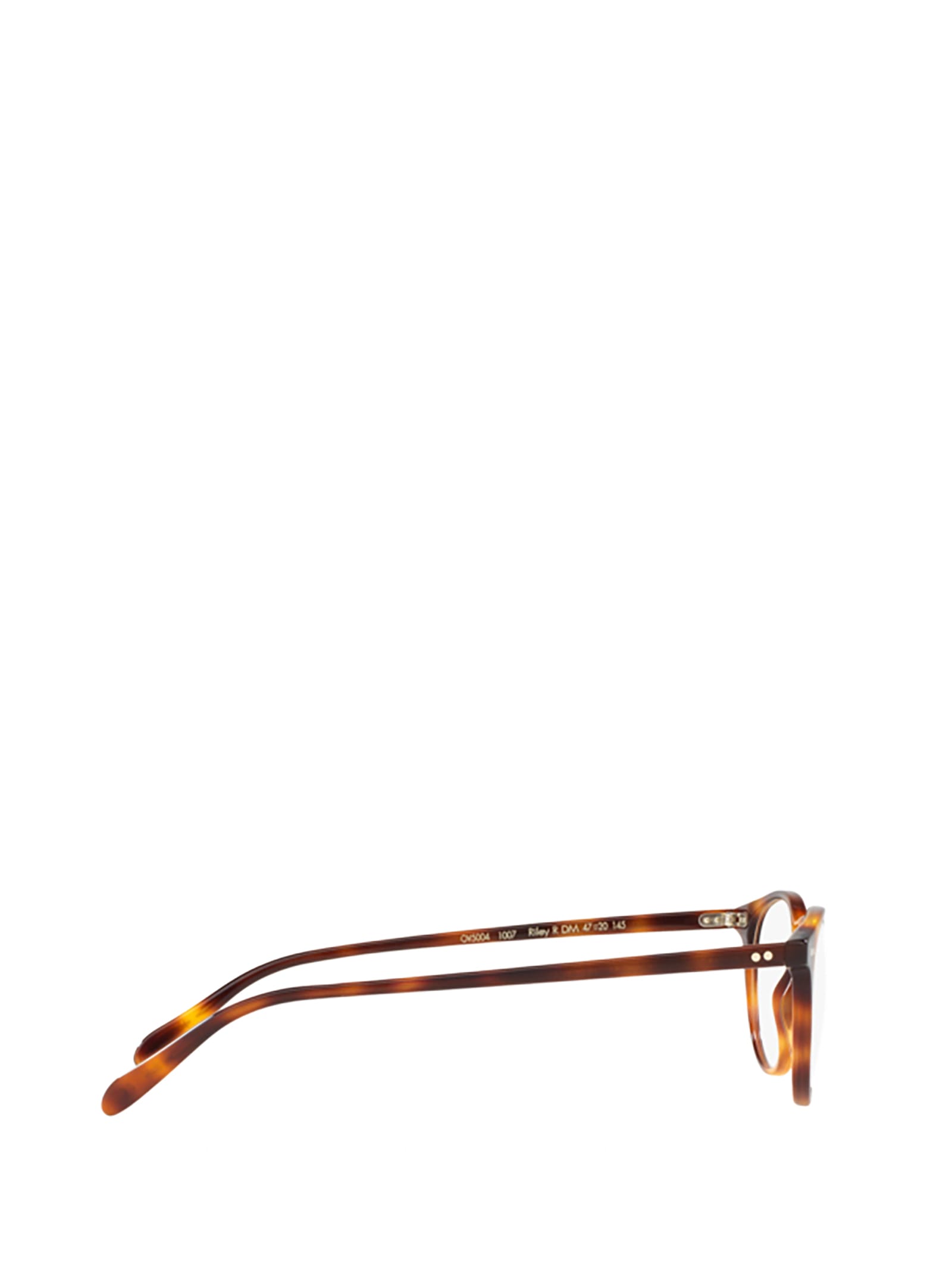 Shop Oliver Peoples Ov5004 Dark Mahogany (dm) Glasses