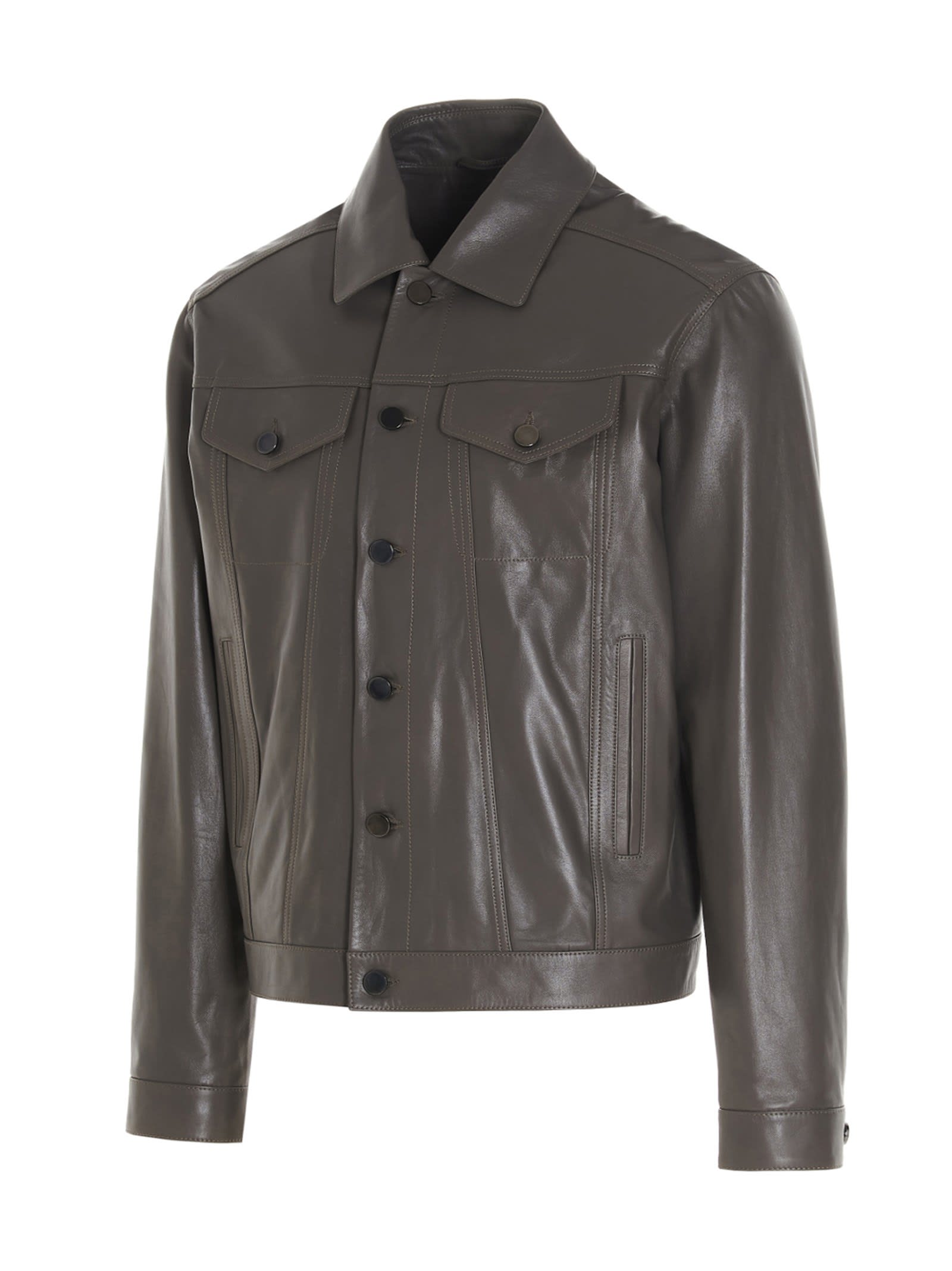 Desa 1972 claudio Leather Jacket