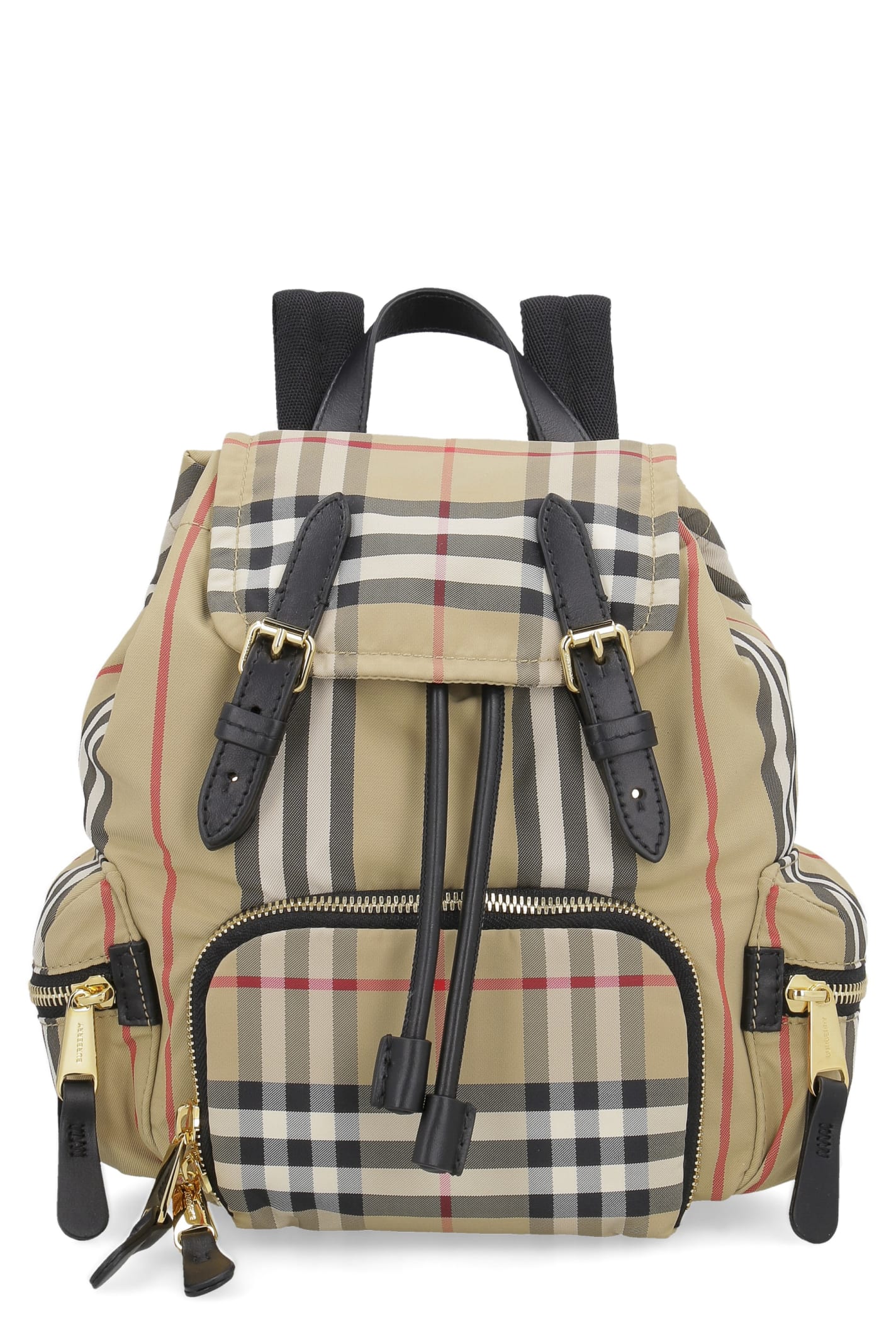 Burberry Rucksack Nylon Backpack In Beige
