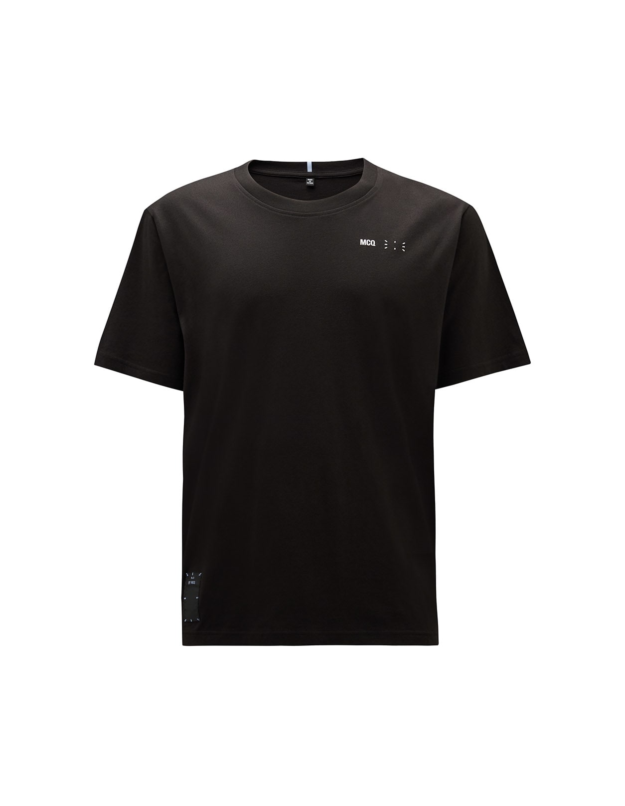 McQ Alexander McQueen Man Black T-shirt With Logo