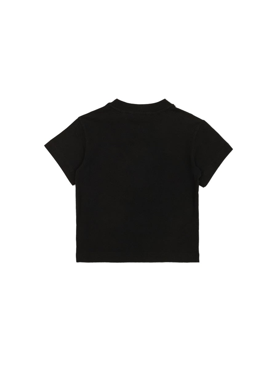 Palm Angels Bear-print T-shirt In Black