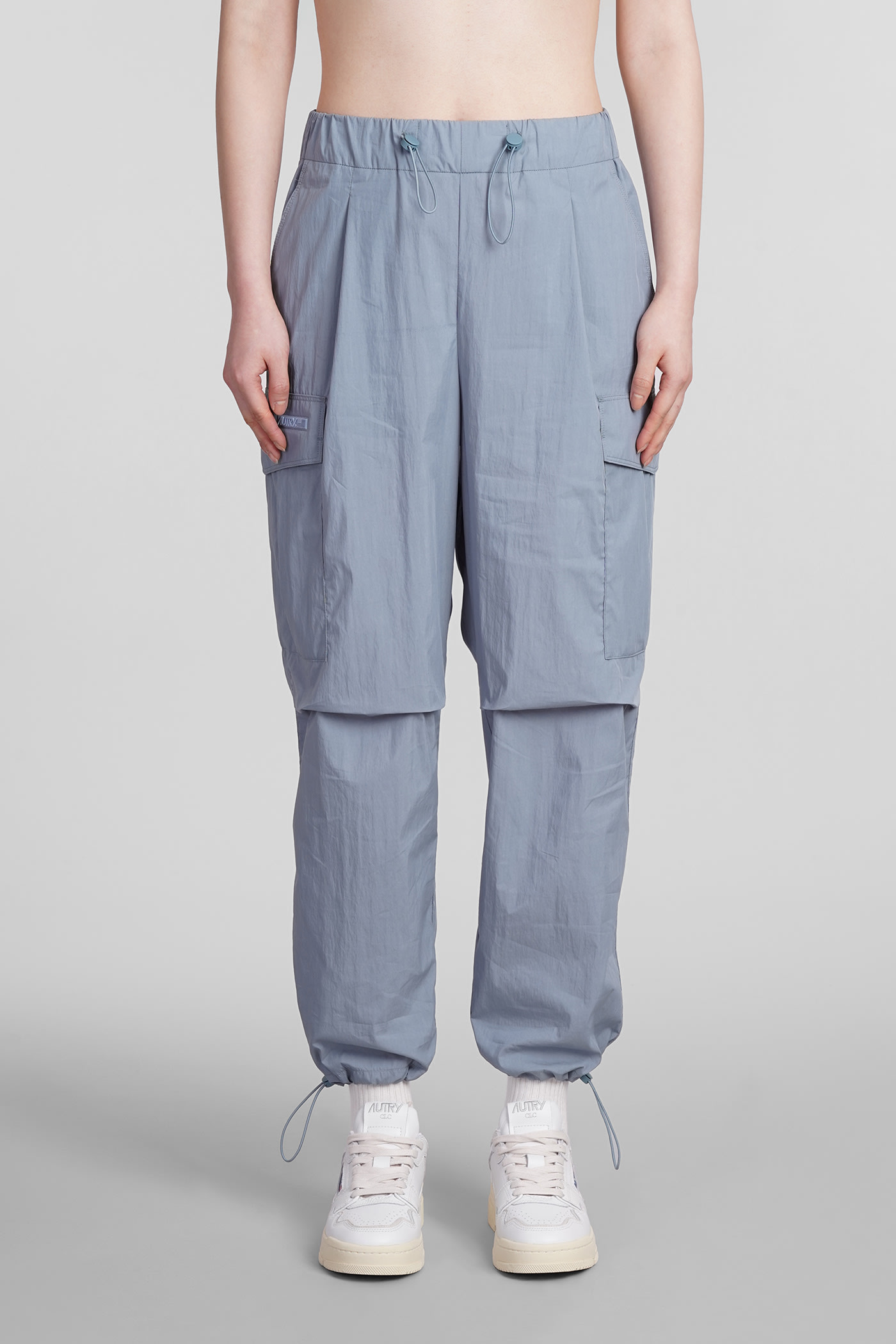 Autry Trousers In Blue Cotton