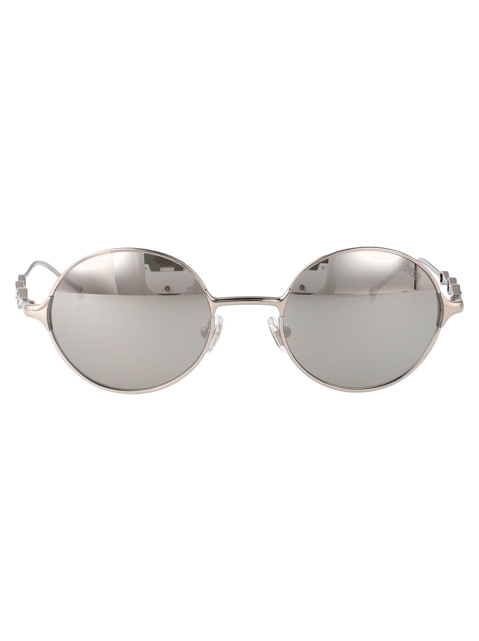 Diesel 0dl1008 Sunglasses In Metallic