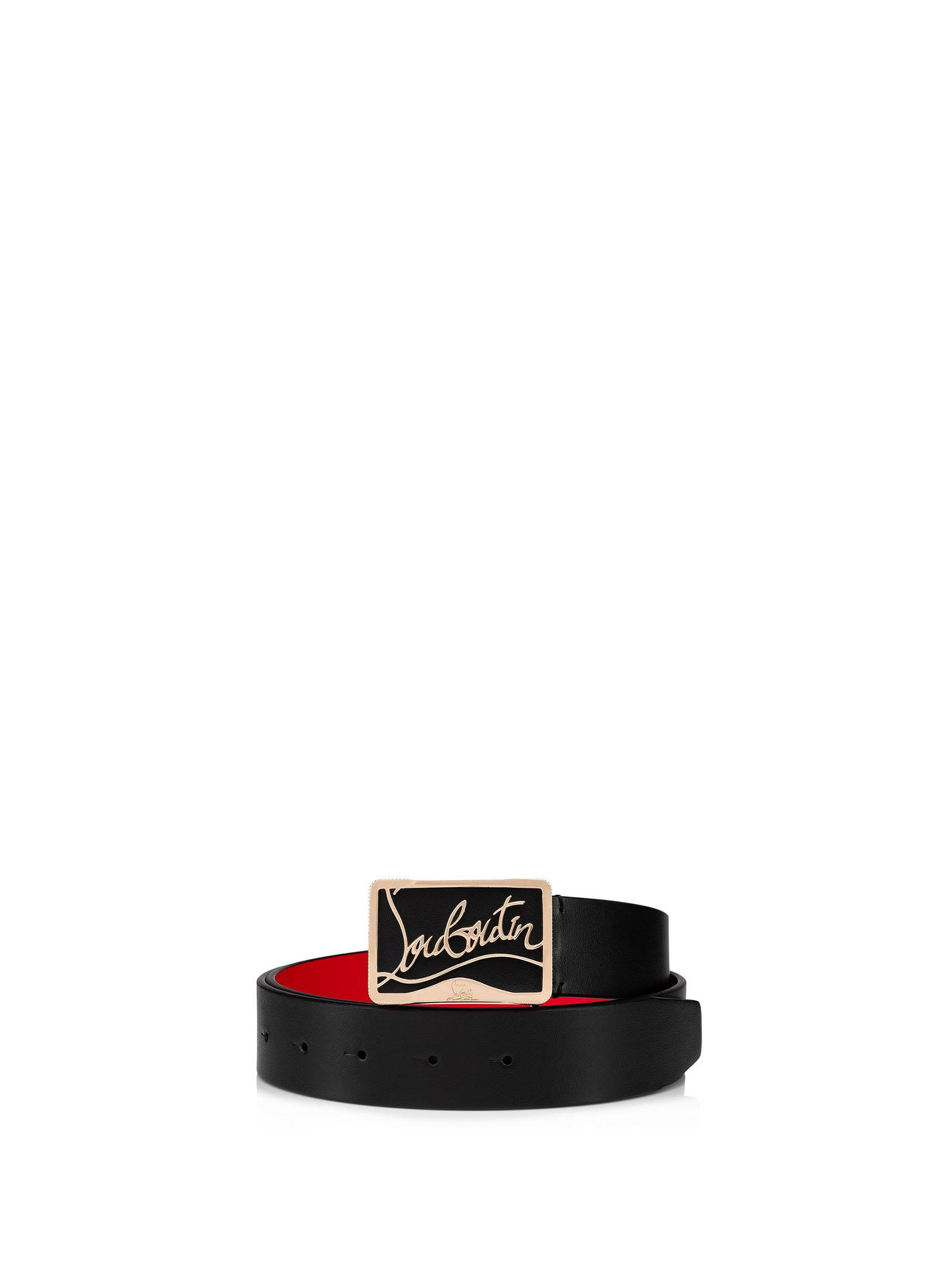 Christian Louboutin Belt With Logo Lettering