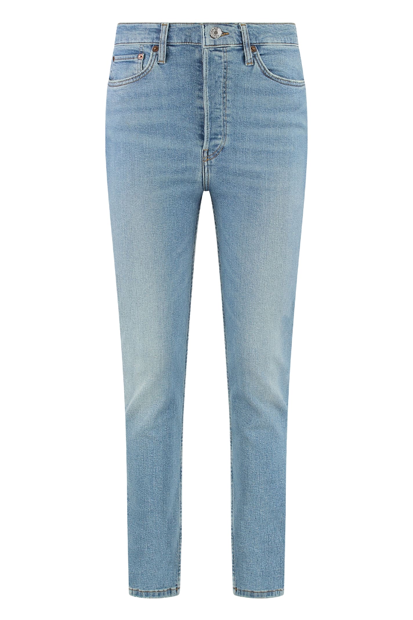 90s High-rise Skinny-fit Jeans