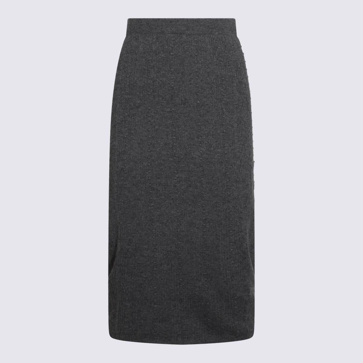 Grey Wool Skirt