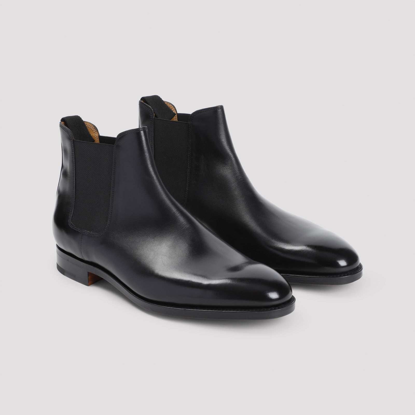 Shop John Lobb Lawry Boots In R Black