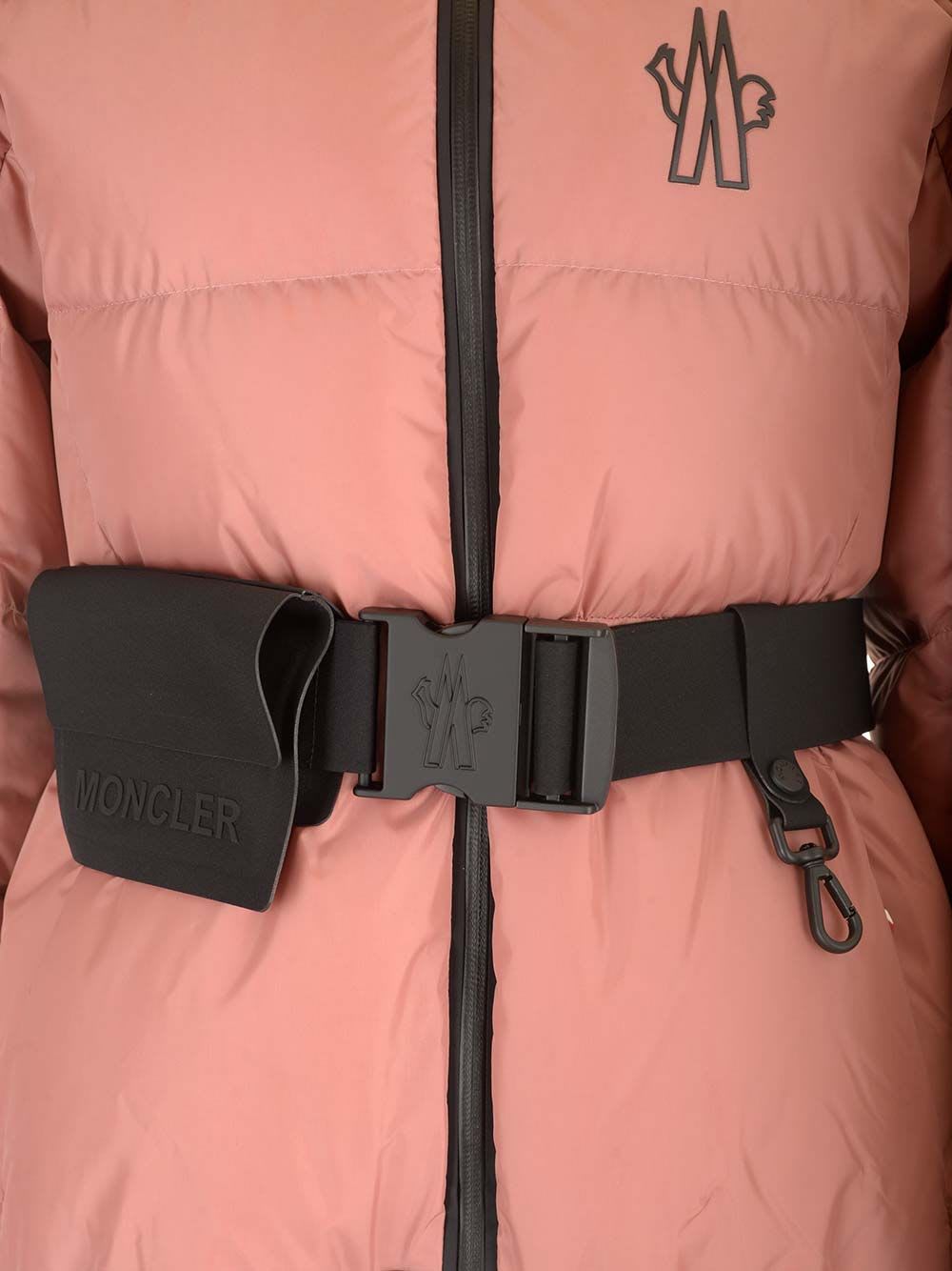 Shop Moncler Bouquetin Down Jacket In Rose