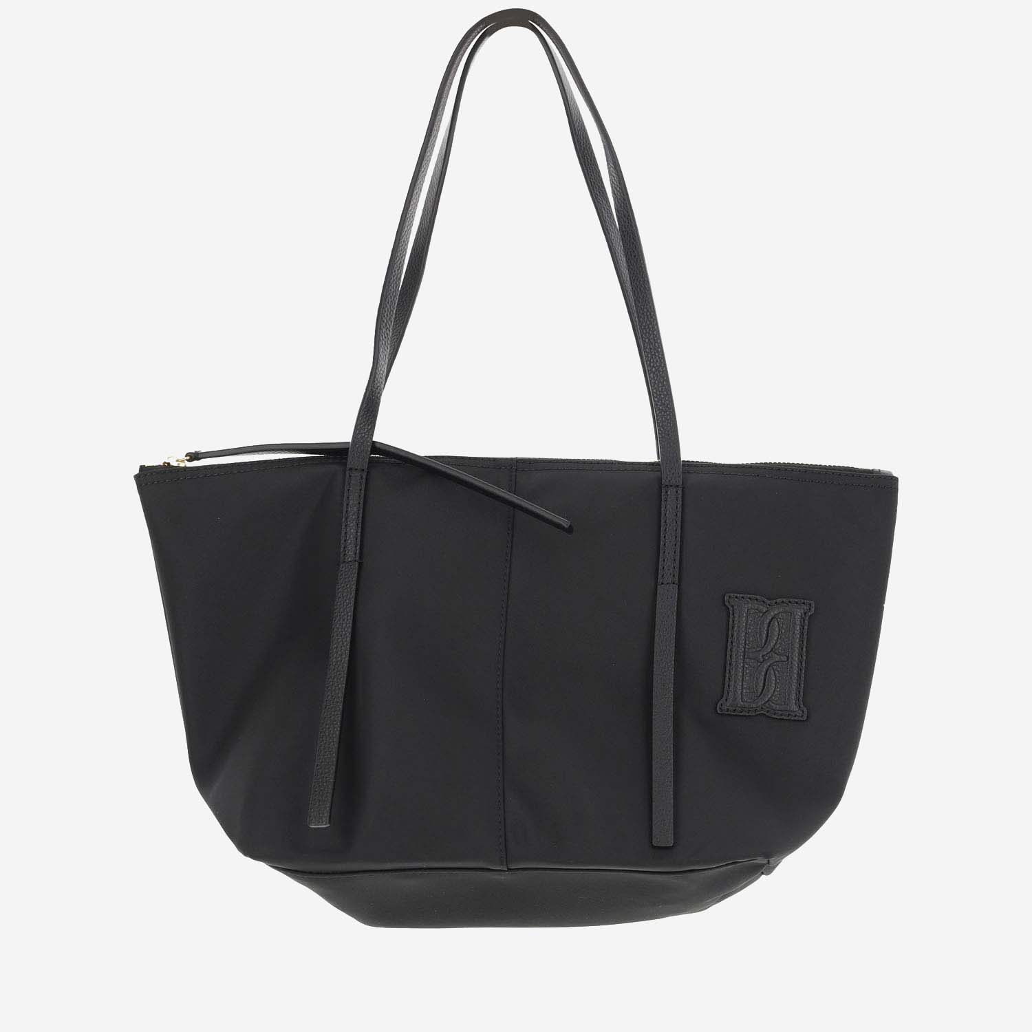 Shop By Malene Birger Nabella Shoulder Bag In Black