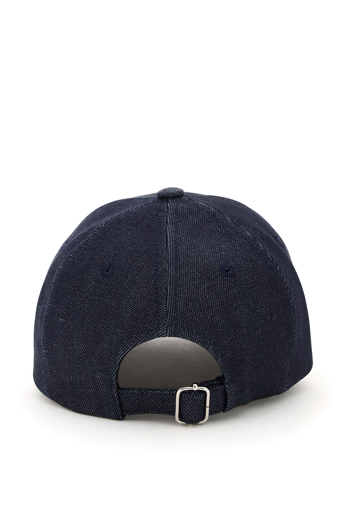 Shop Apc Charlie Denim Baseball Cap Hat In Indigo