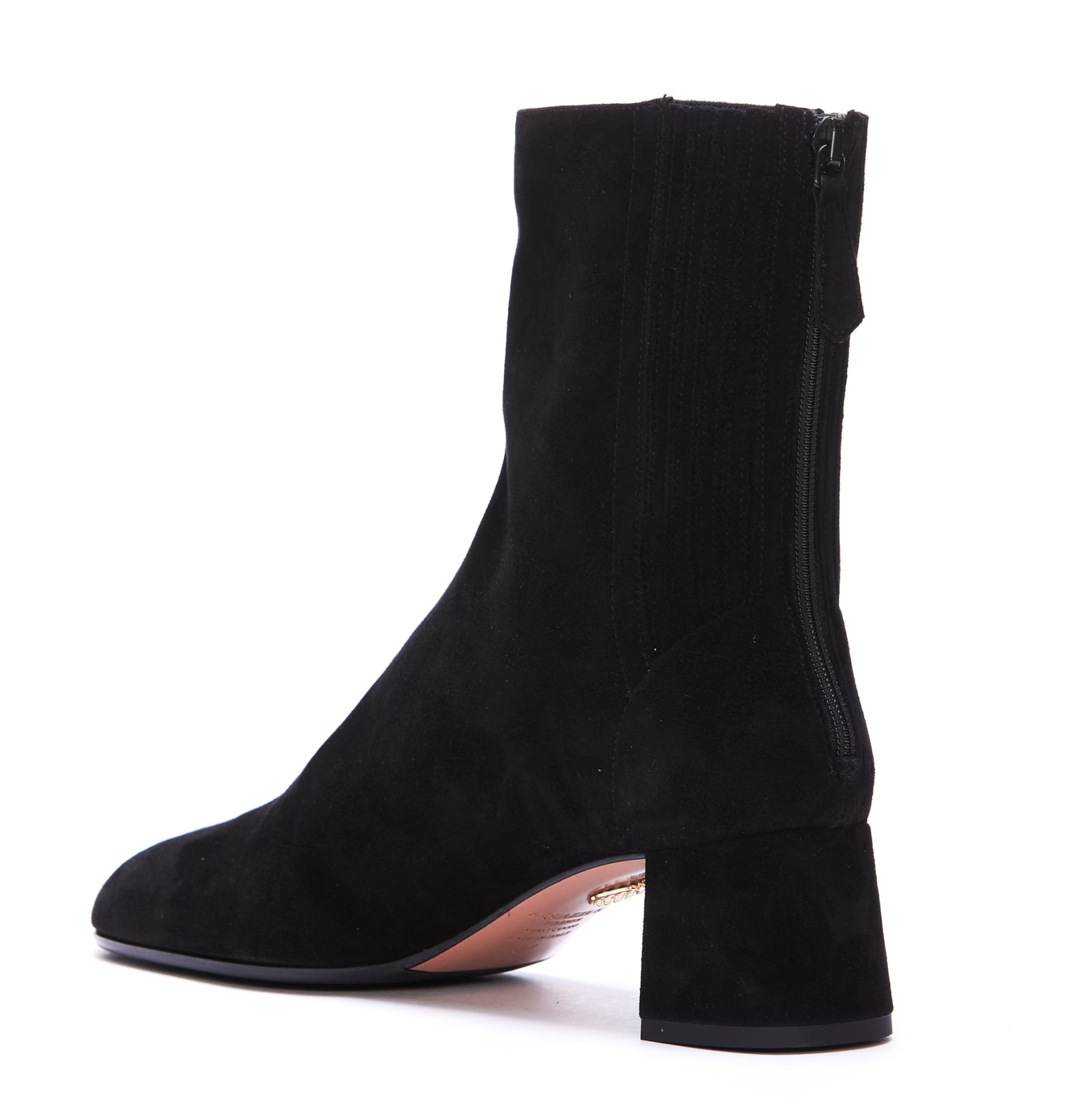 Shop Aquazzura Saint Honore Booties In Nero