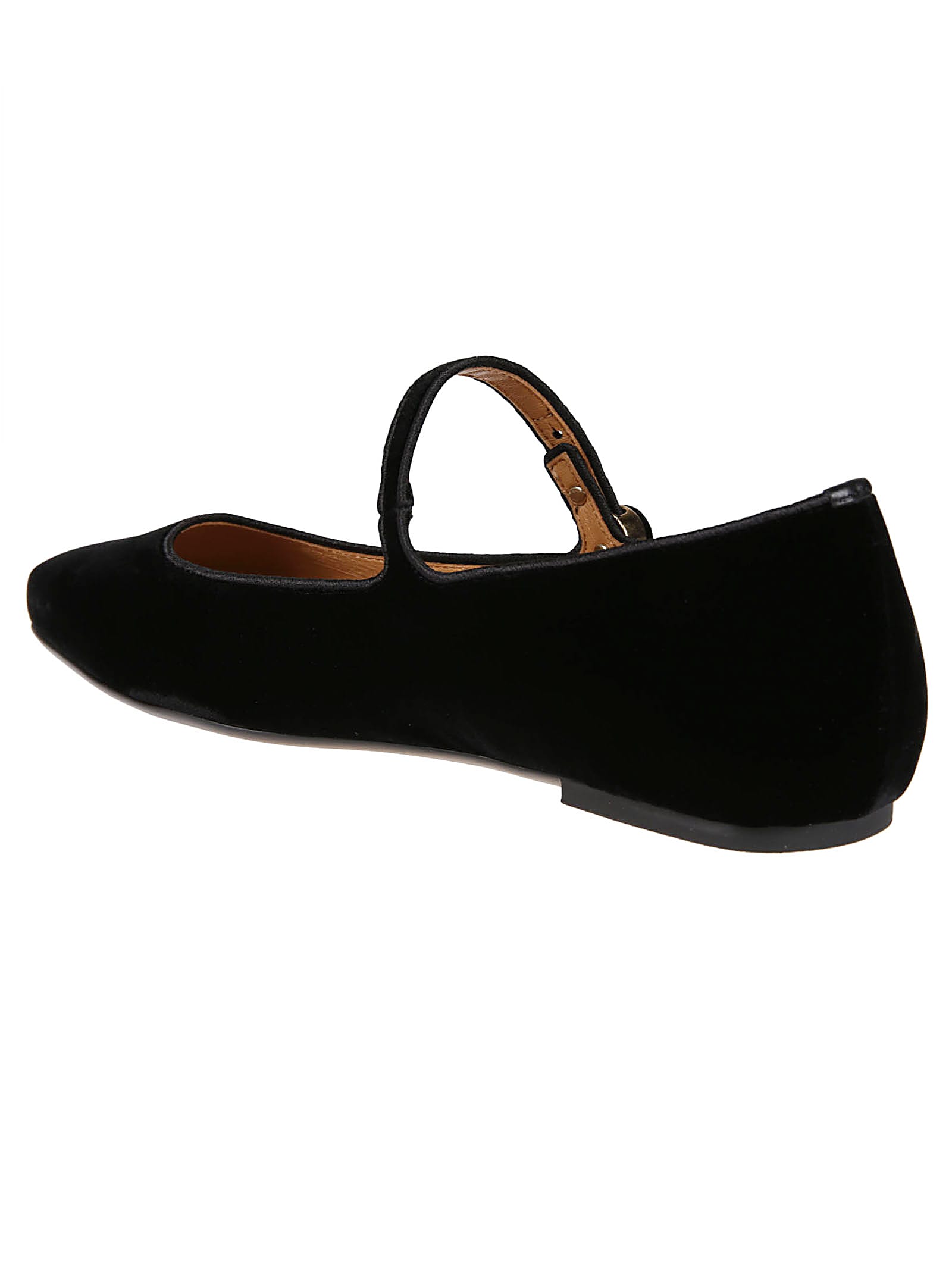 Shop Tod's Flat 23l Ballerinas In Nero