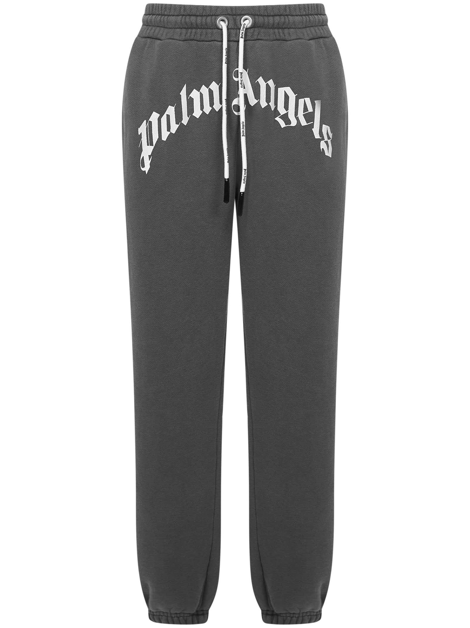 Palm Angels Curved Logo Trousers