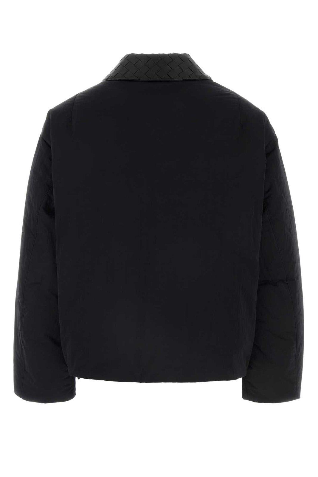 Shop Bottega Veneta Puffer Jacket In Black