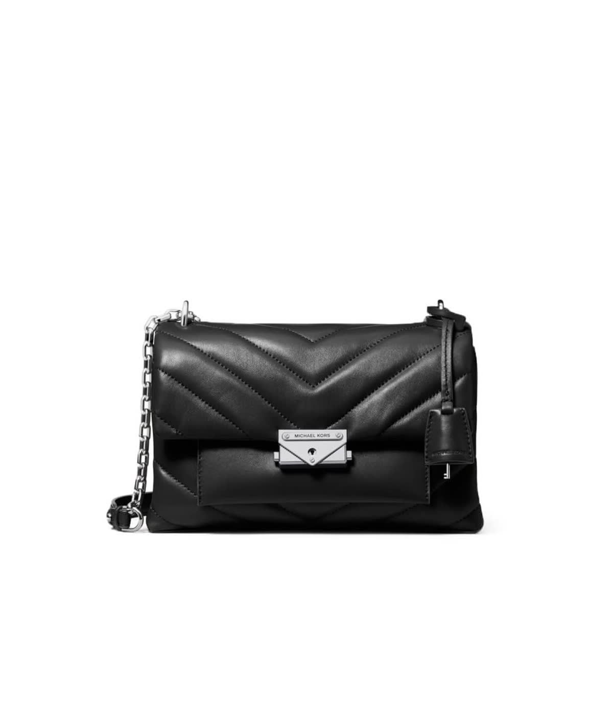 michael kors black chain shoulder bag