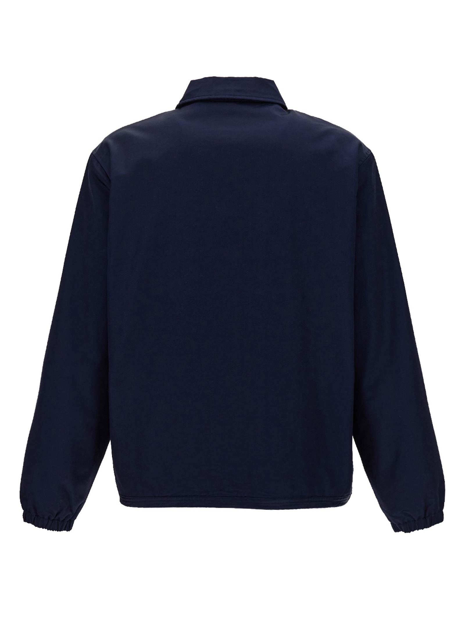 Shop Polo Ralph Lauren Coach Jacket In Blue