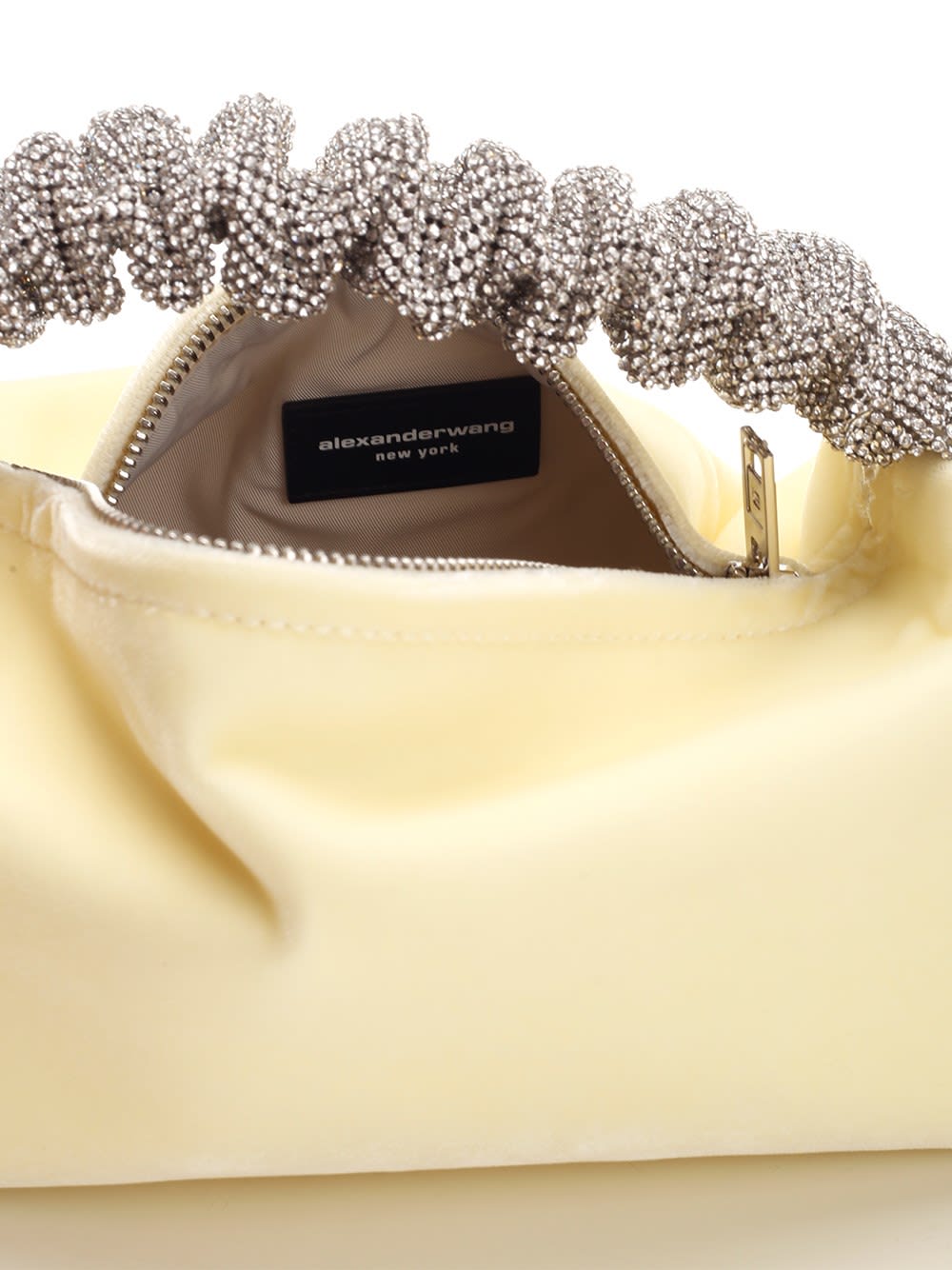Shop Alexander Wang Scrunchie Handbag In A Vanilla