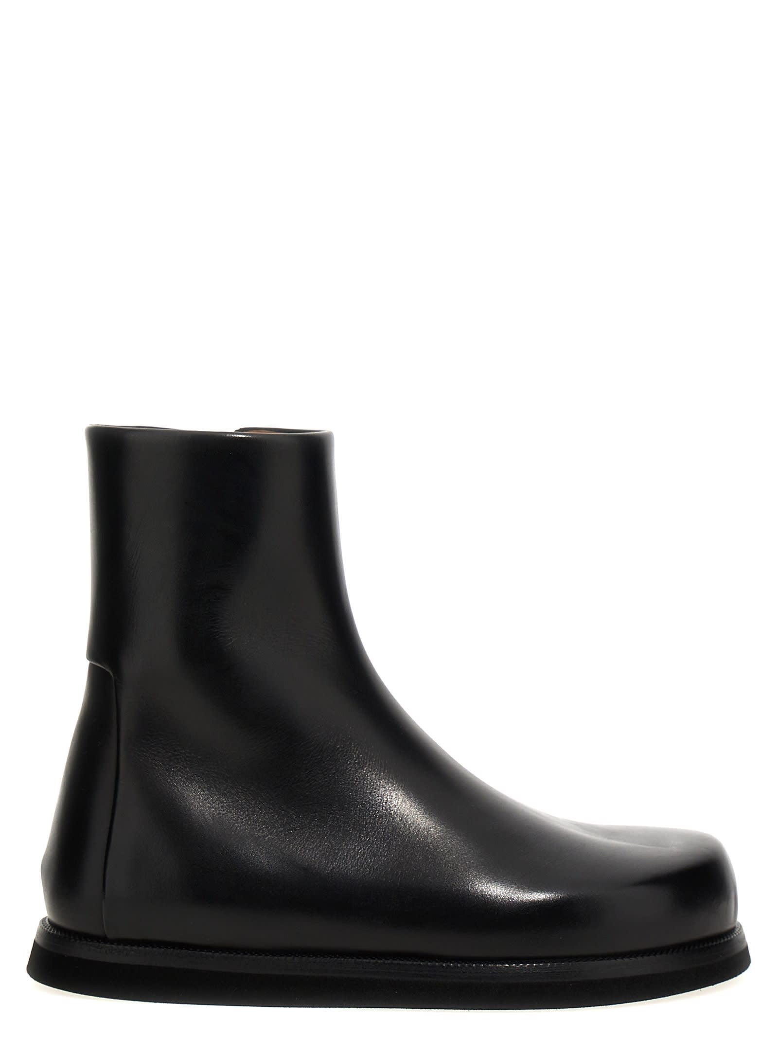 Shop Marsèll Accom Ankle Boots In Black