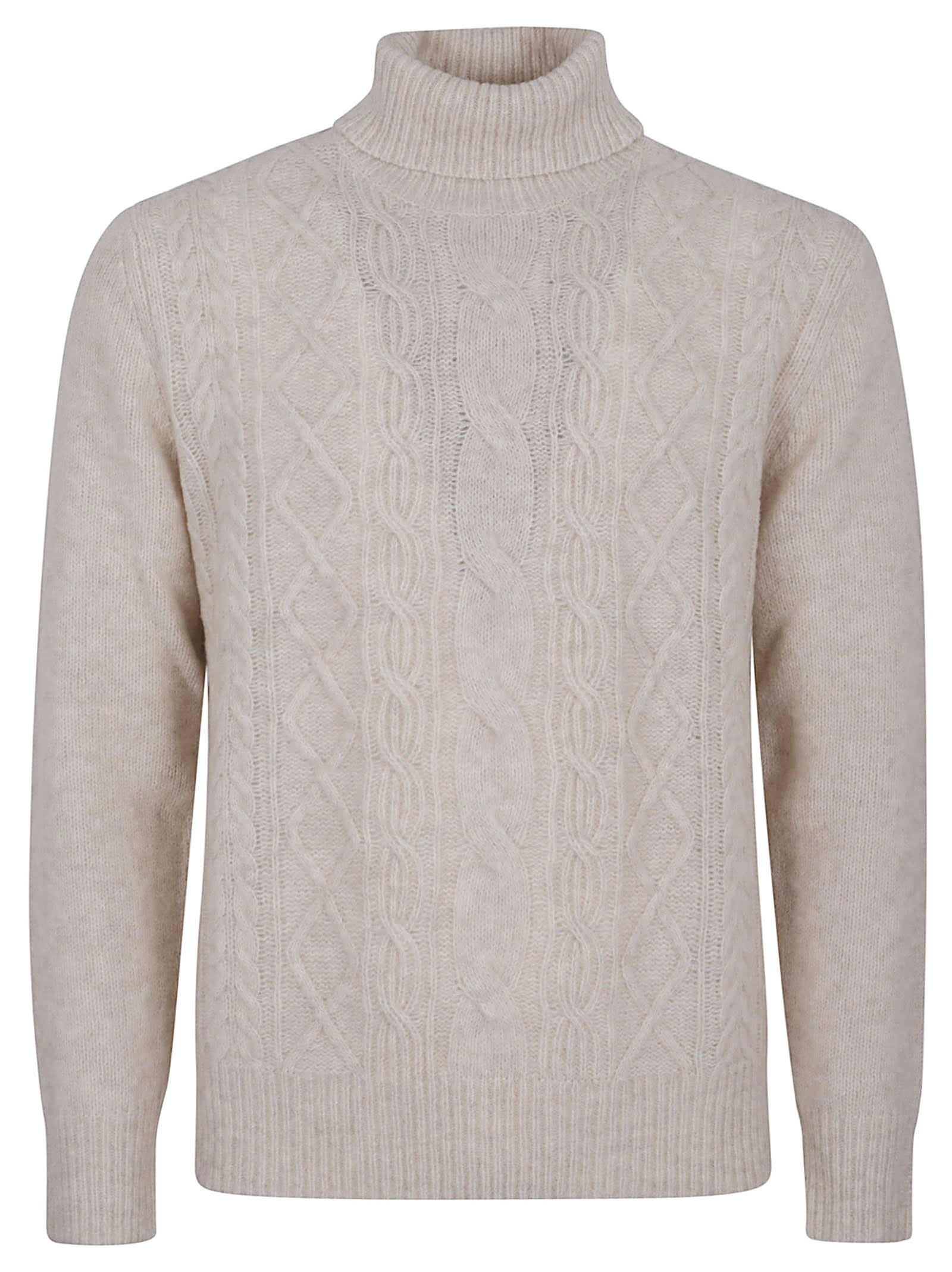 Ballantyne T Neck Pullover In Neutral