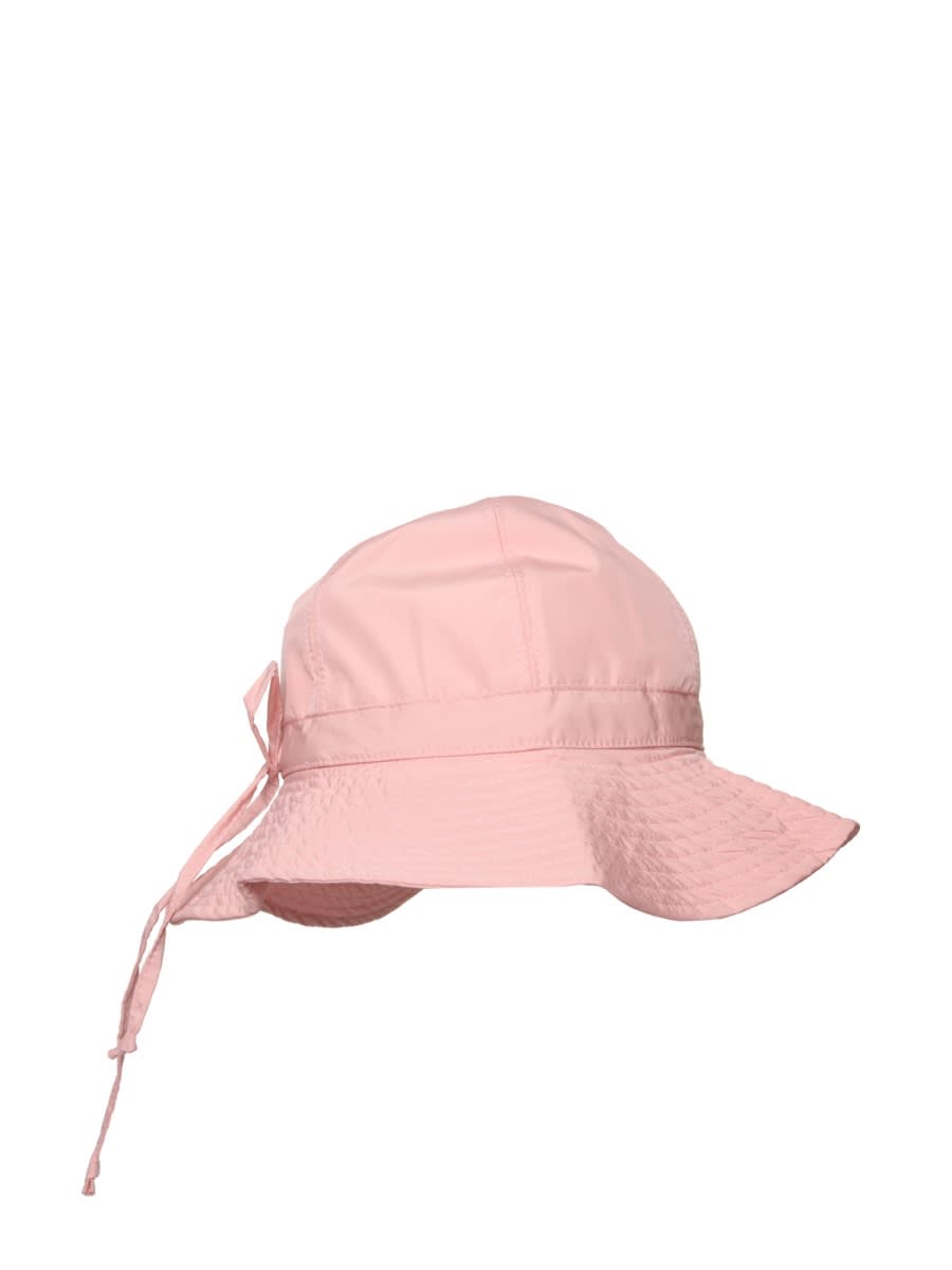 Shop Gcds Nylon Bucket Hat In Pink