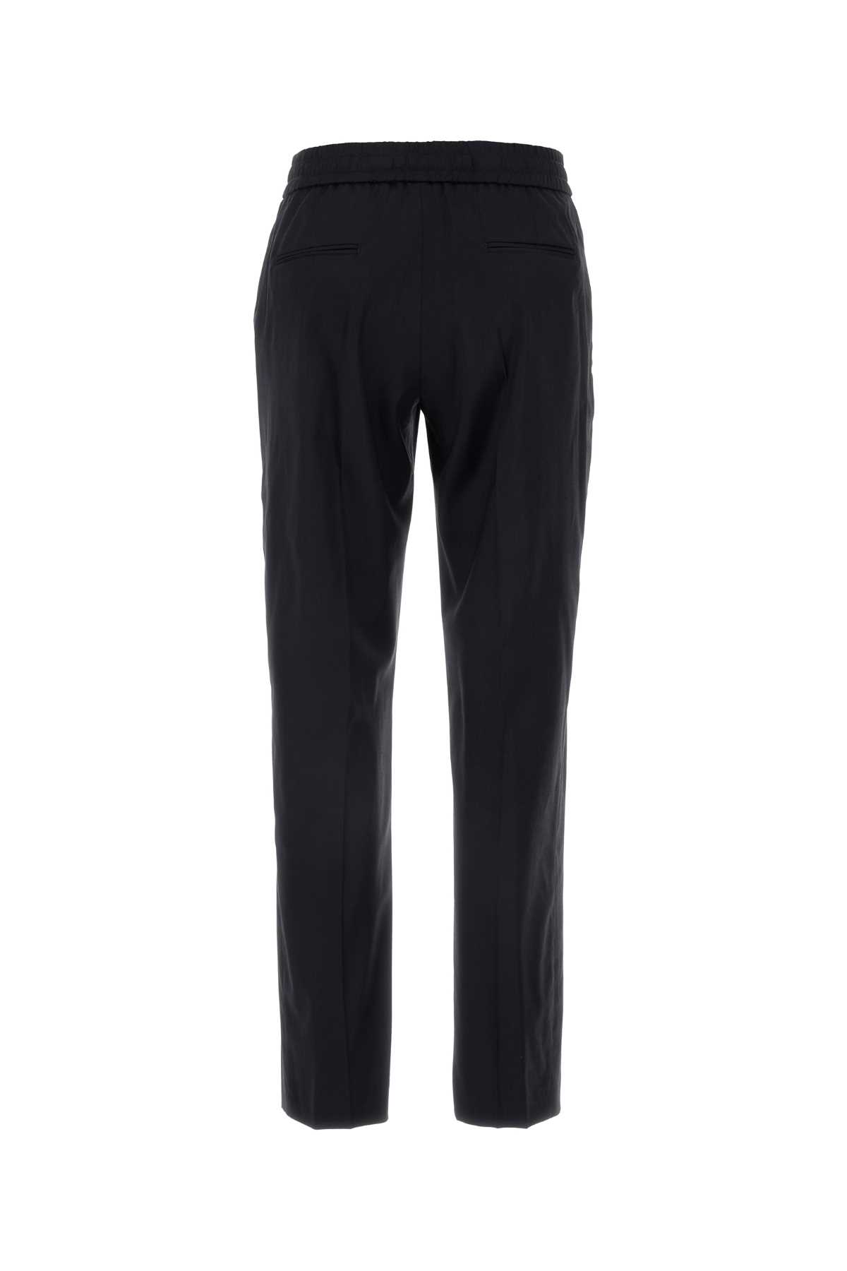 Shop Pt Torino Midnight Blue Stretch Wool Blend Pant