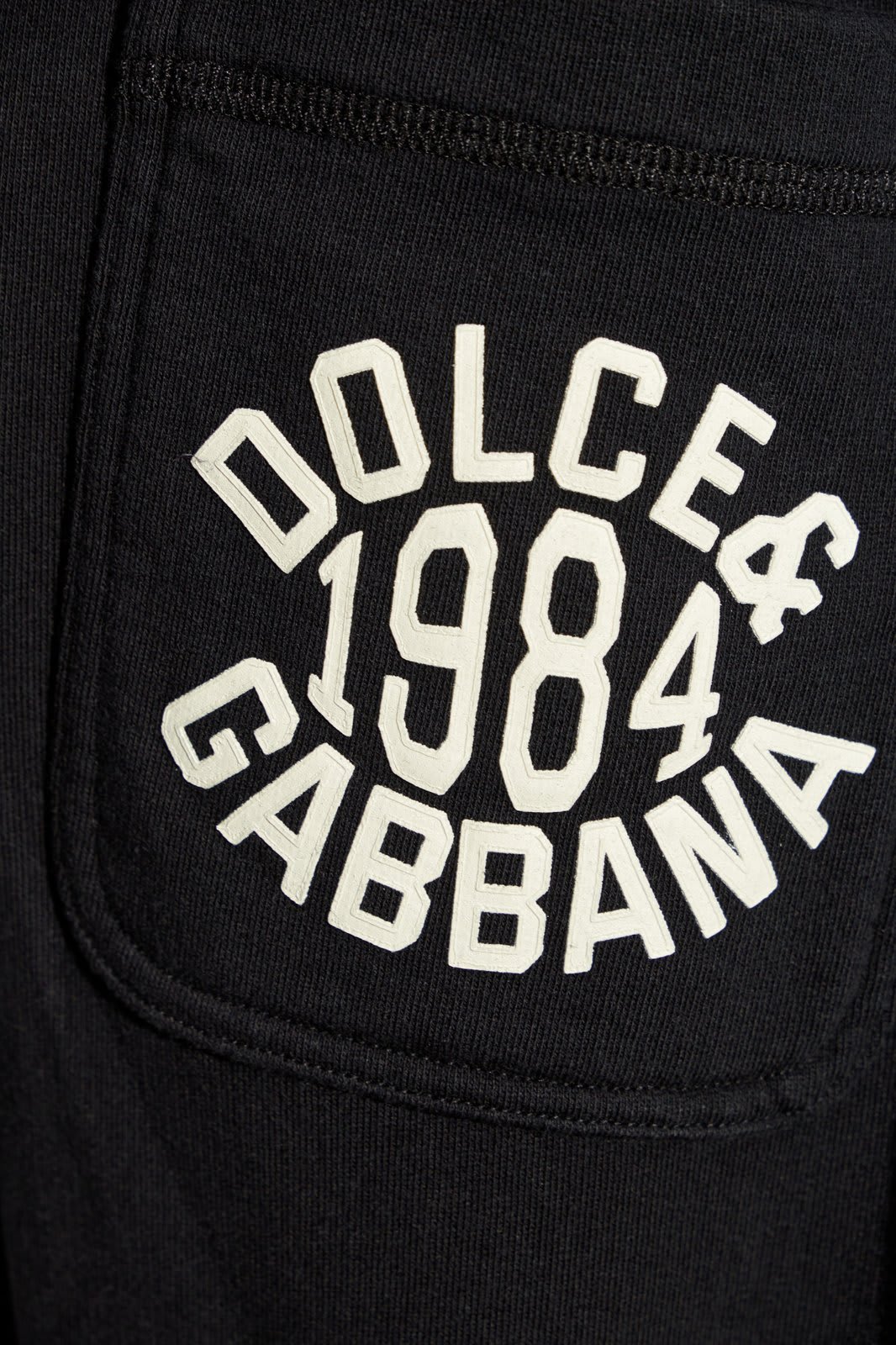 Shop Dolce & Gabbana Logo Printed Sweatpants In Nero