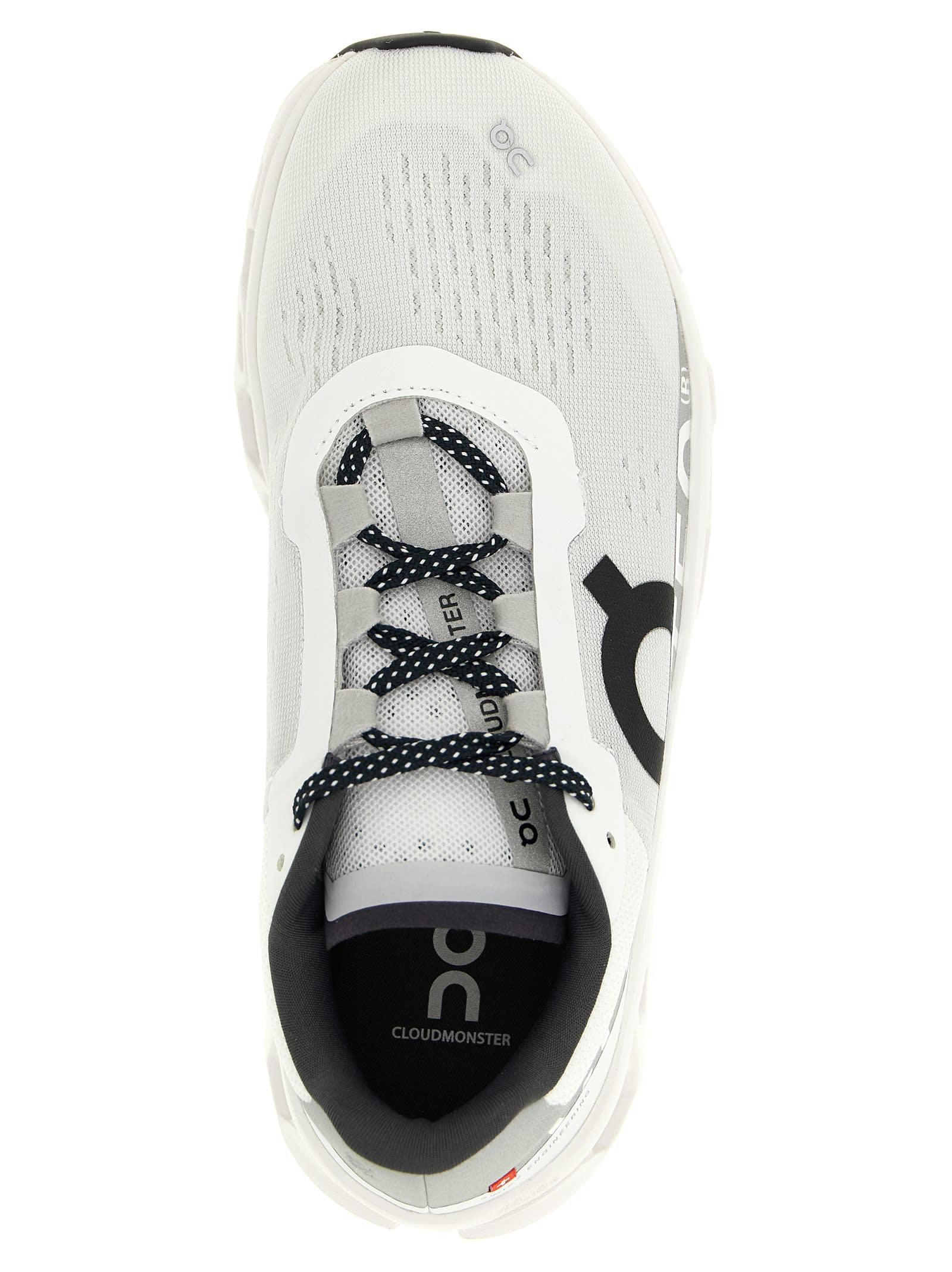 On Women's Cloudmster Road Running Sneakers In All White In Multi