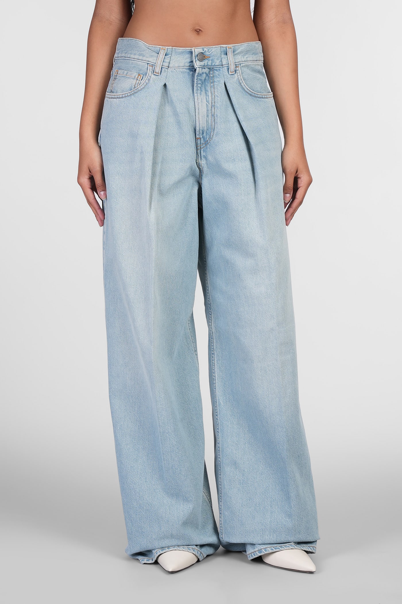 Candy Jeans In Blue Cotton