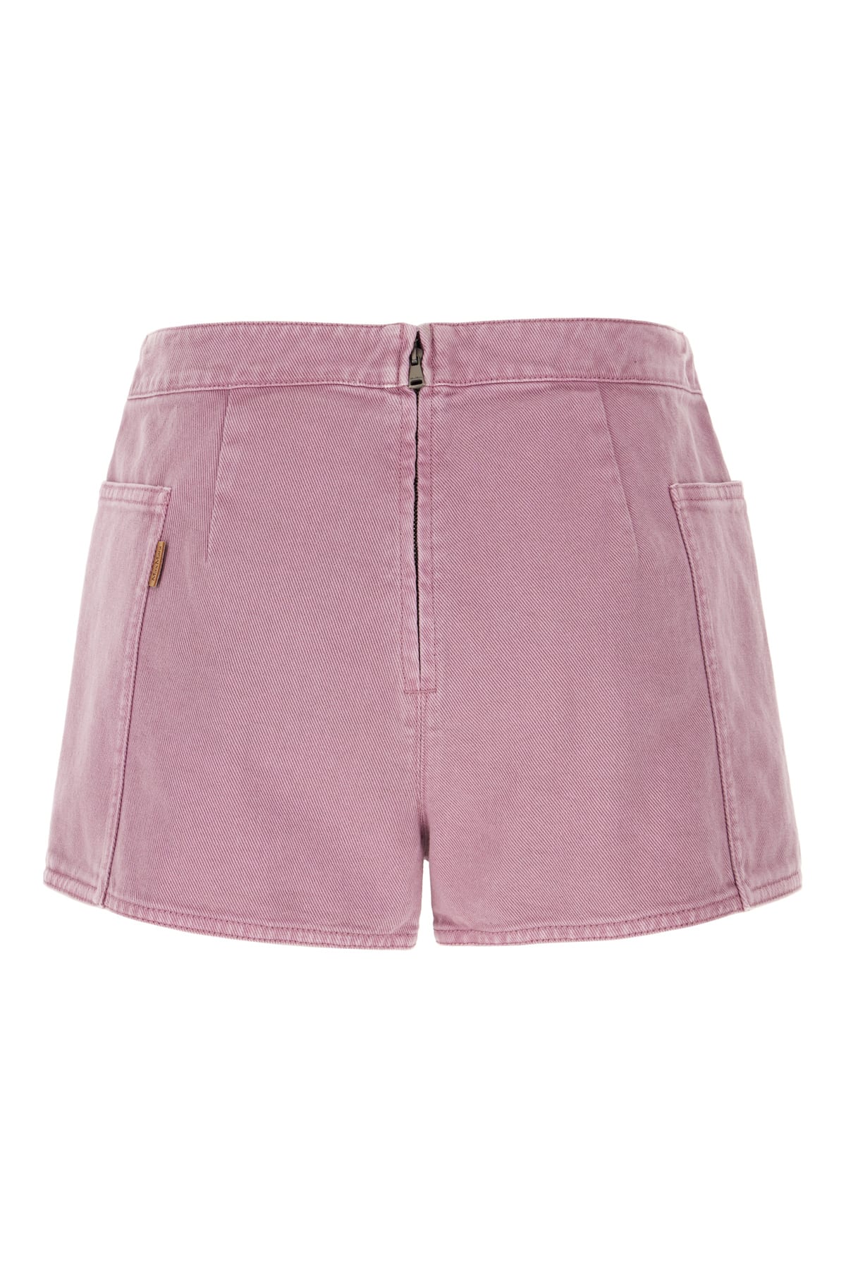 Max Mara Mauve Cotton Shorts In 007