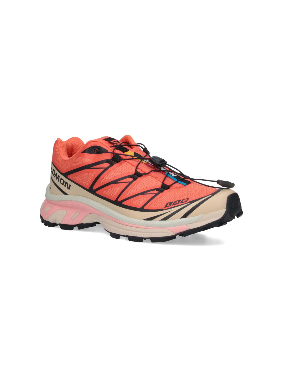 Salomon Low Top Sneakers With Mesh Upper And Rubber Outsole