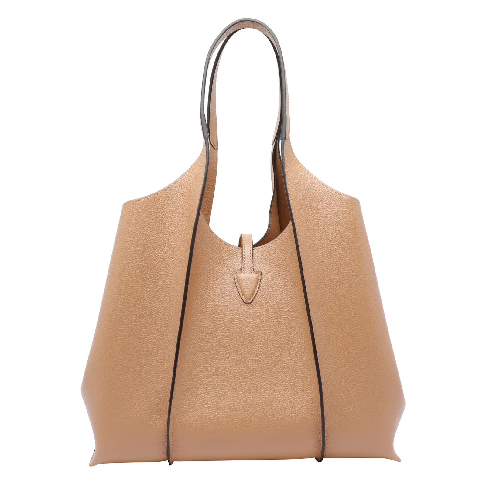 Tod's Trimmed Texture Tote Handles In Pink