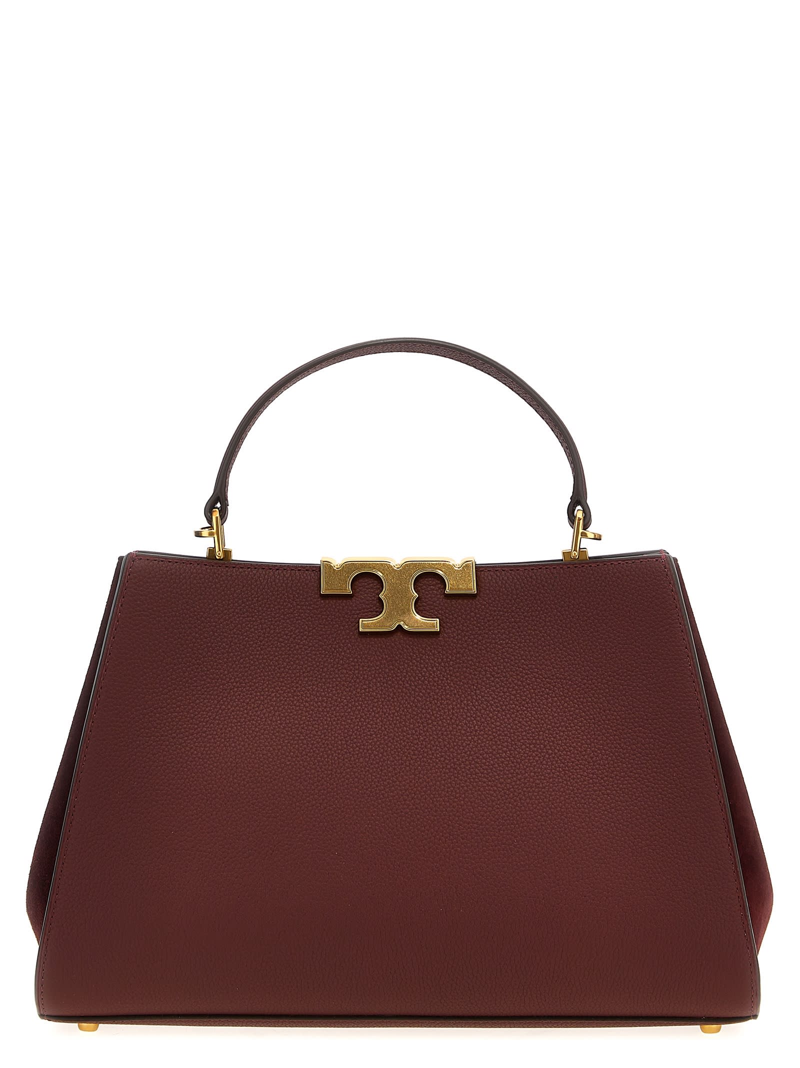 Shop Tory Burch Eleanor Handbag In Bordeaux