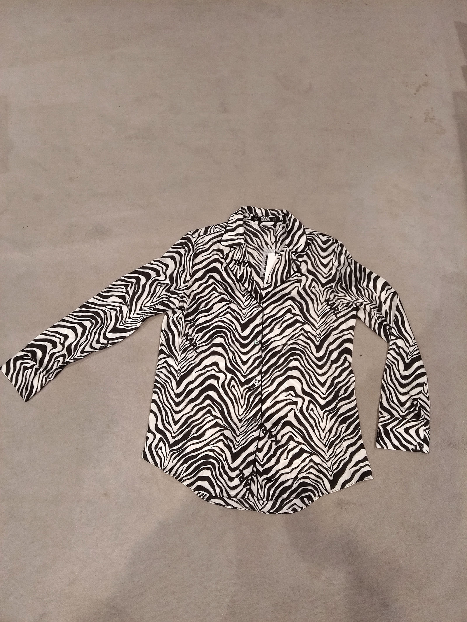 Karl Lagerfeld Zebra Printed