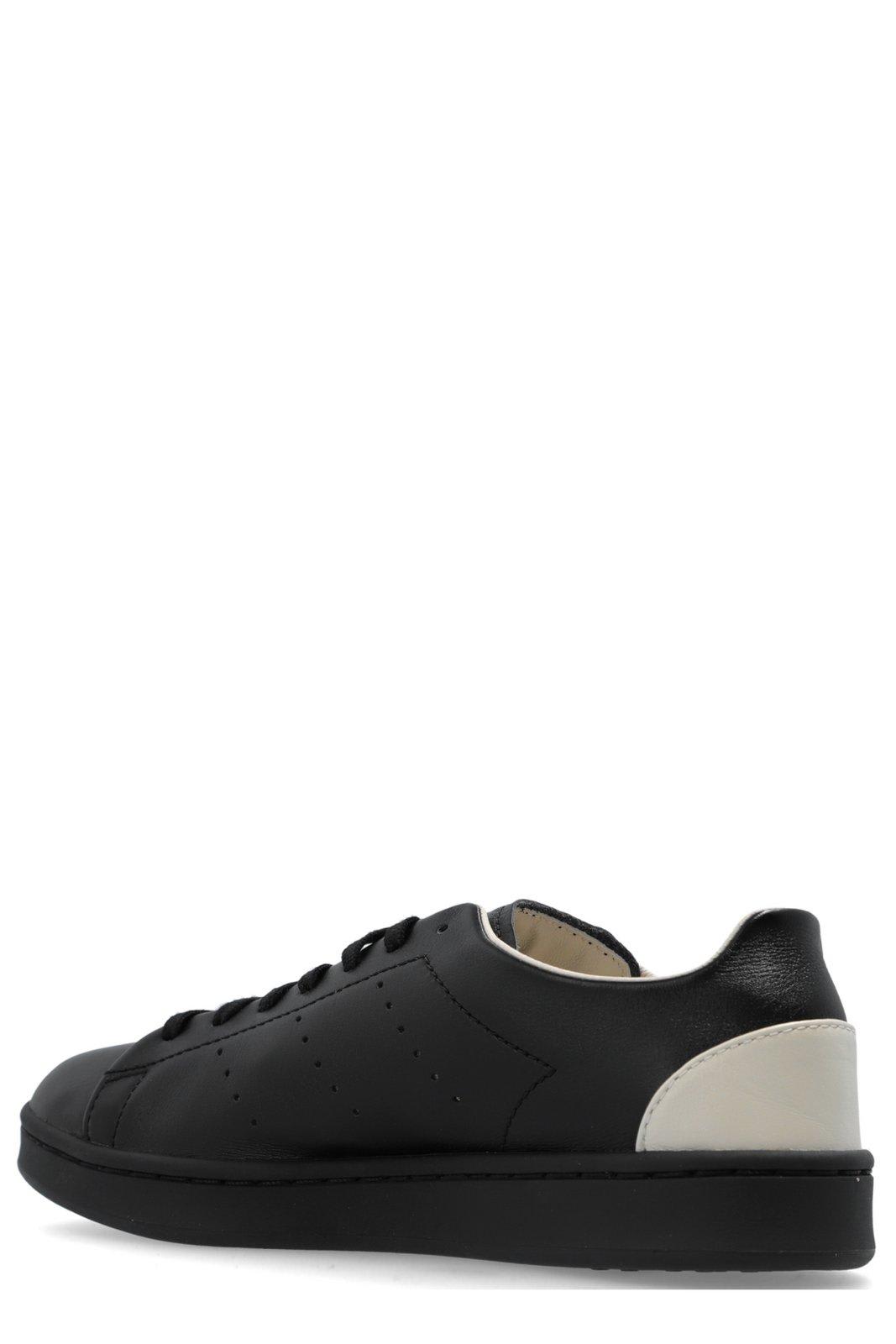 Shop Y-3 Stan Smith Low-top Sneakers In Black/neutrals