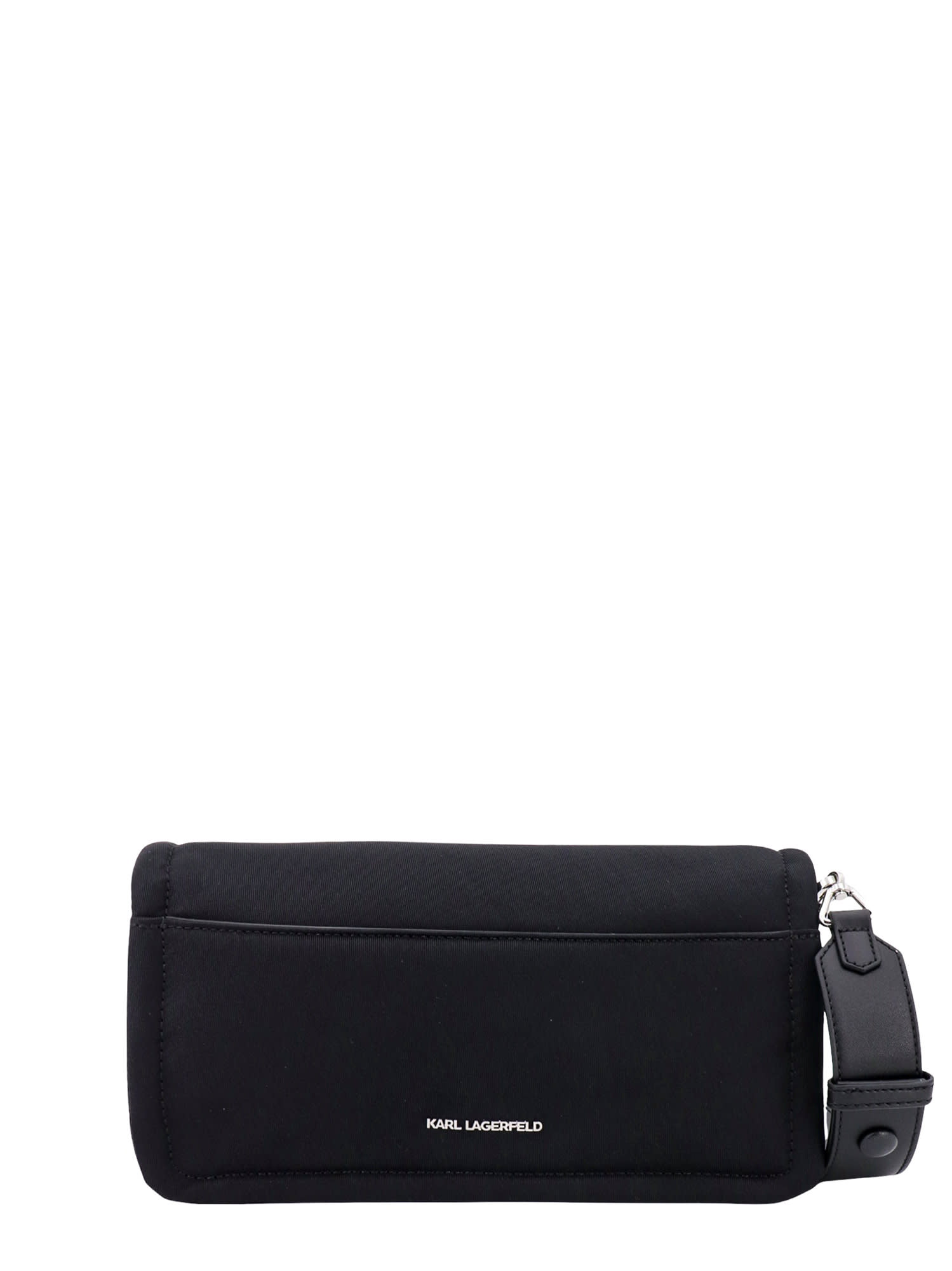 Shop Karl Lagerfeld K/autograph Shoulder Bag In Black
