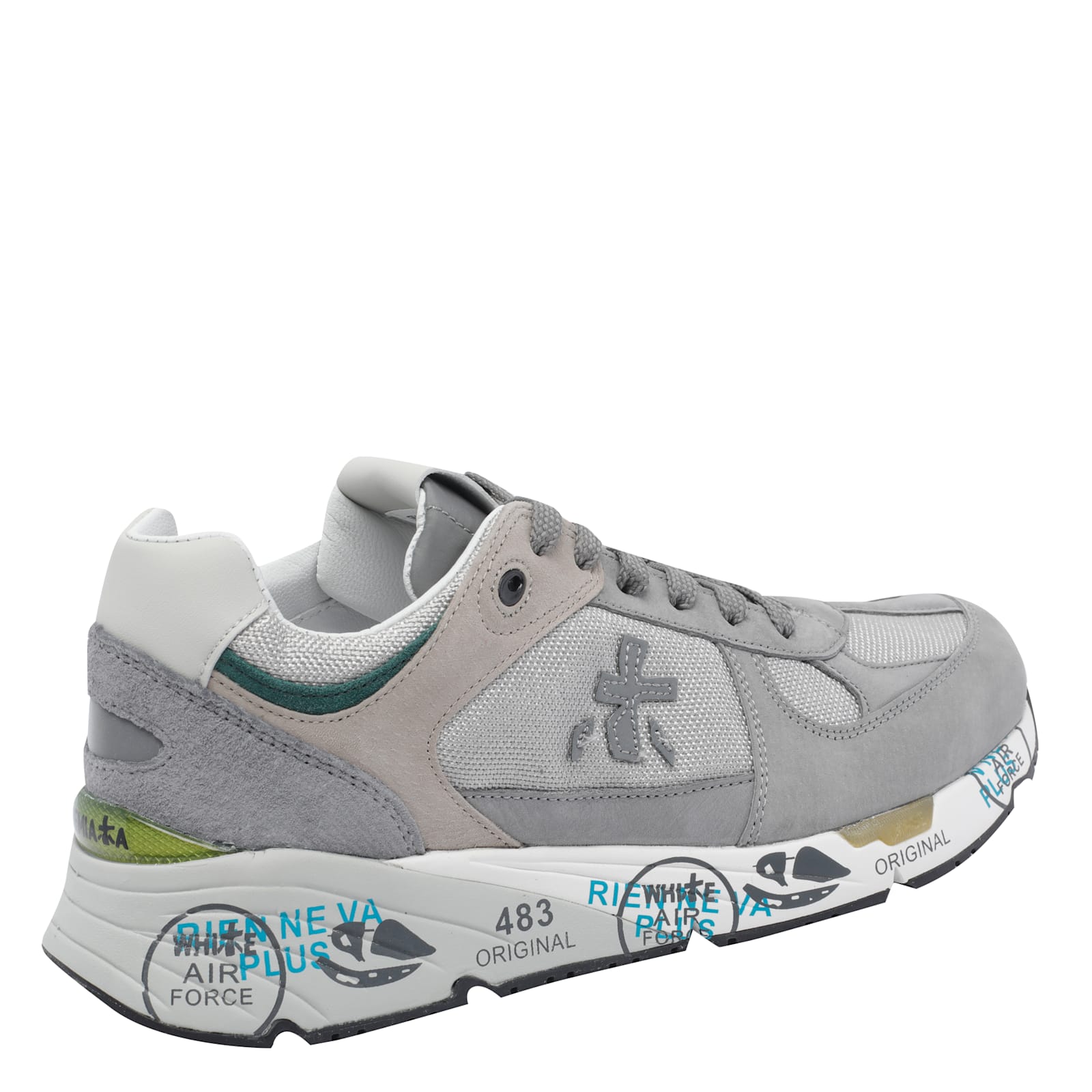 Premiata Sneakers Grey In Gray