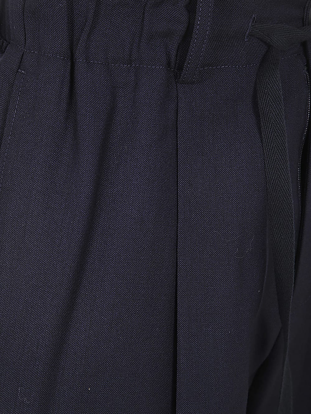 Shop Studio Nicholson Drawcord Pant In Darkest Navy