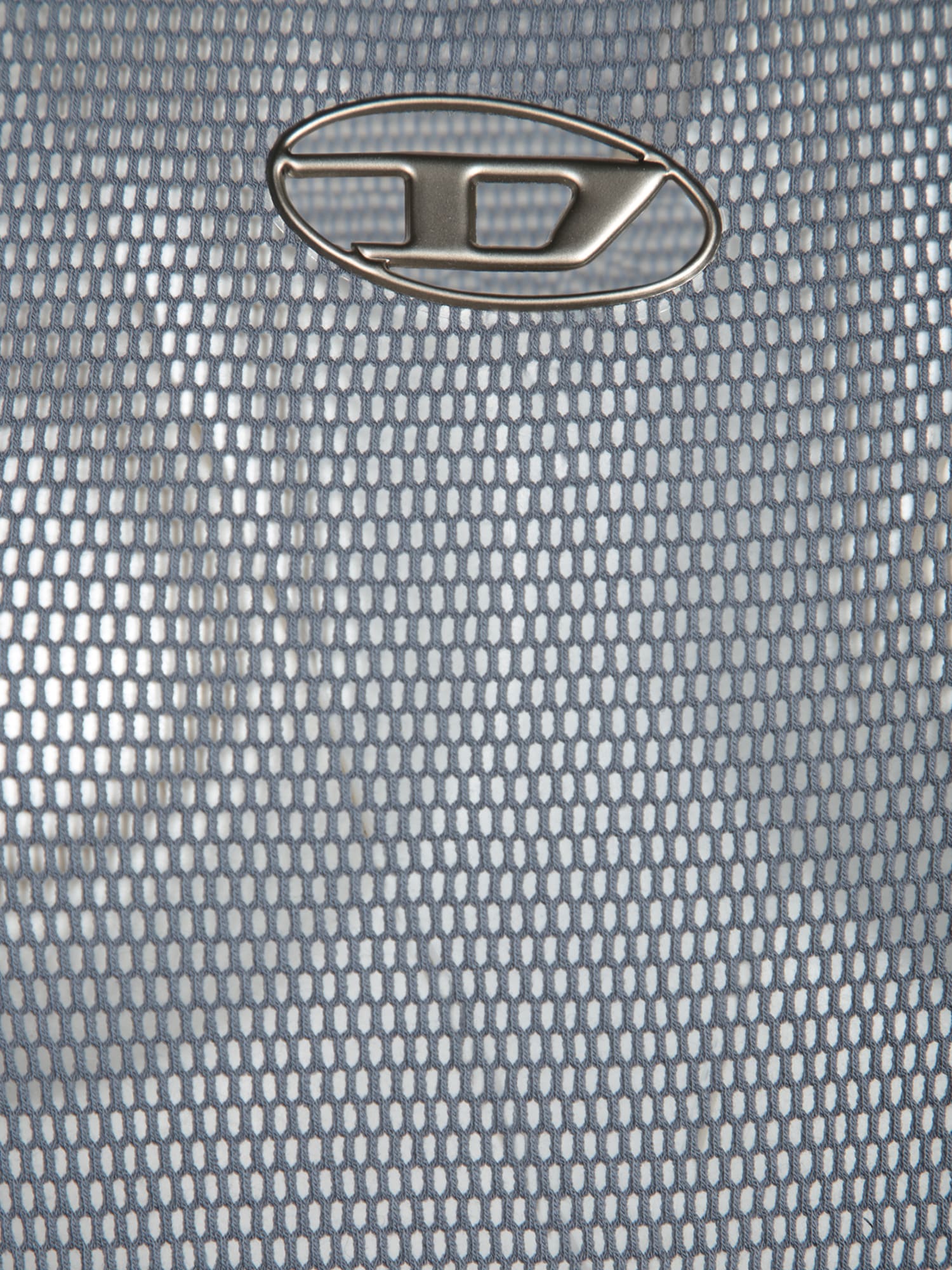 Diesel Grey Jennifer-utlt Beach Dress In Metallic